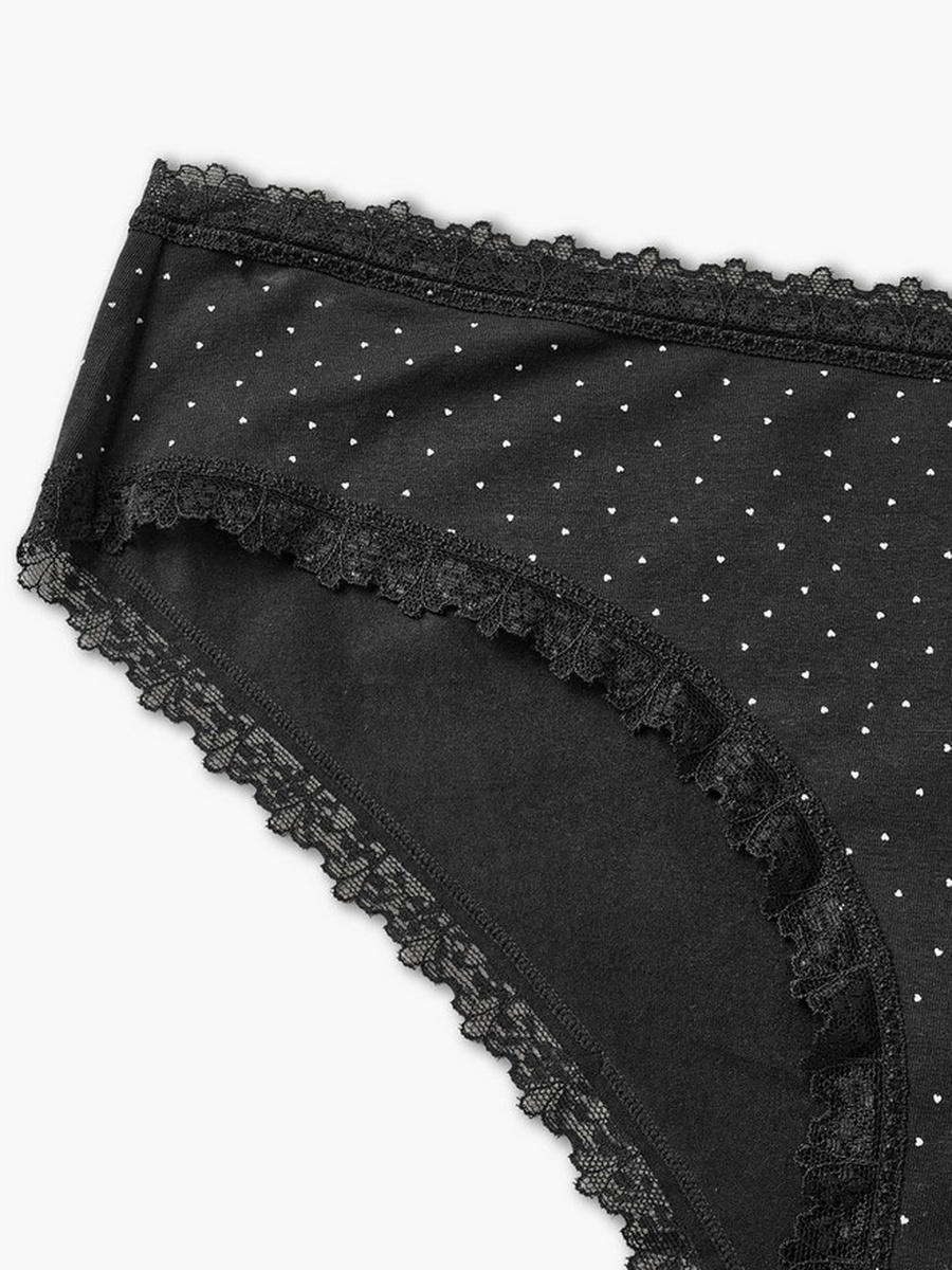 Printed Bikini Briefs