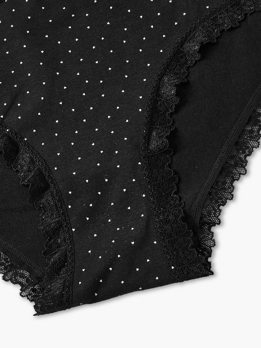 Printed Bikini Briefs