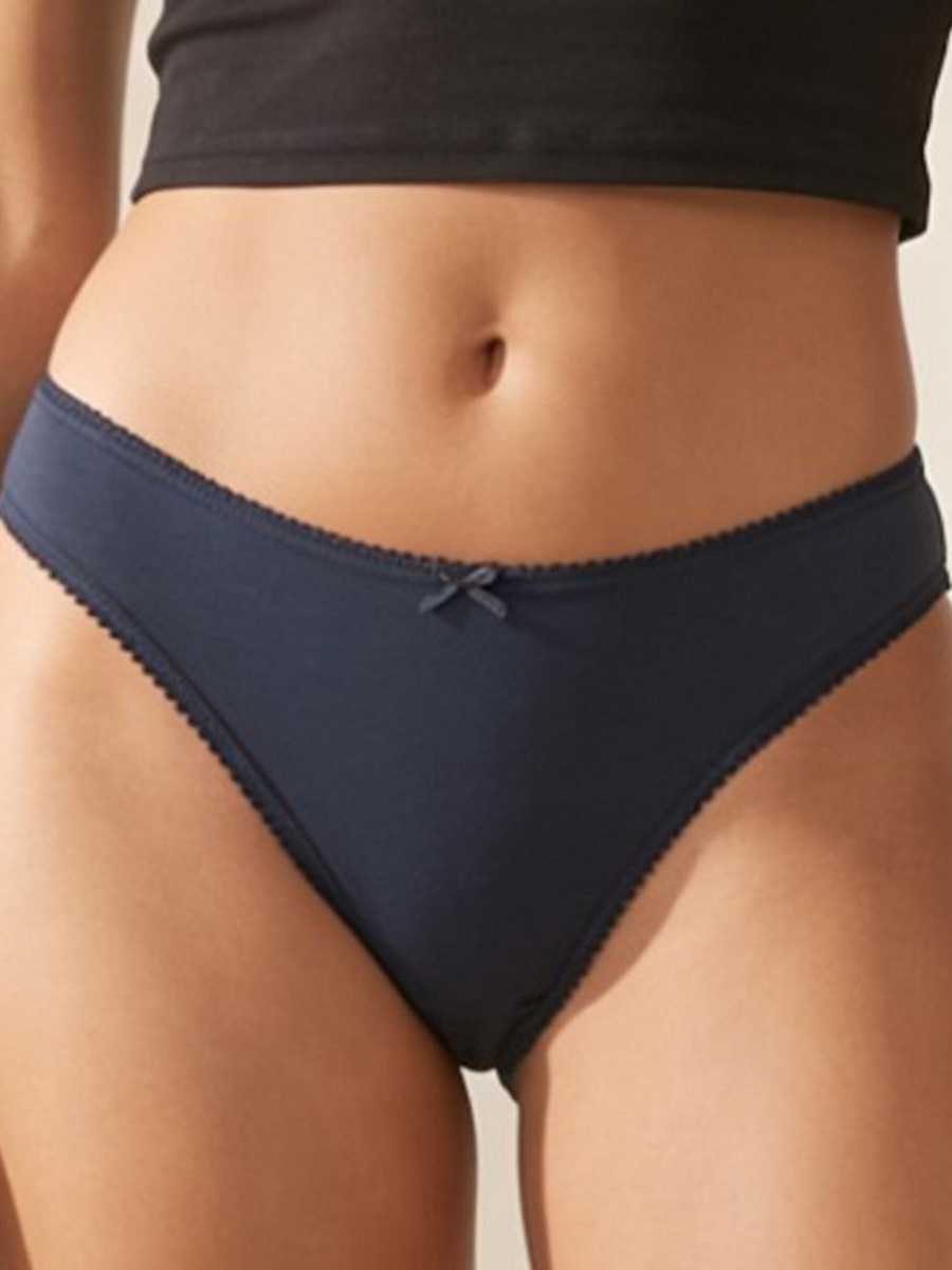 Set of 5 - Bikini Briefs with Bow