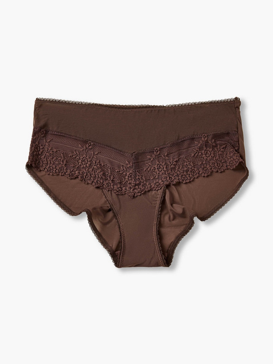 Full Briefs with Lace Trim