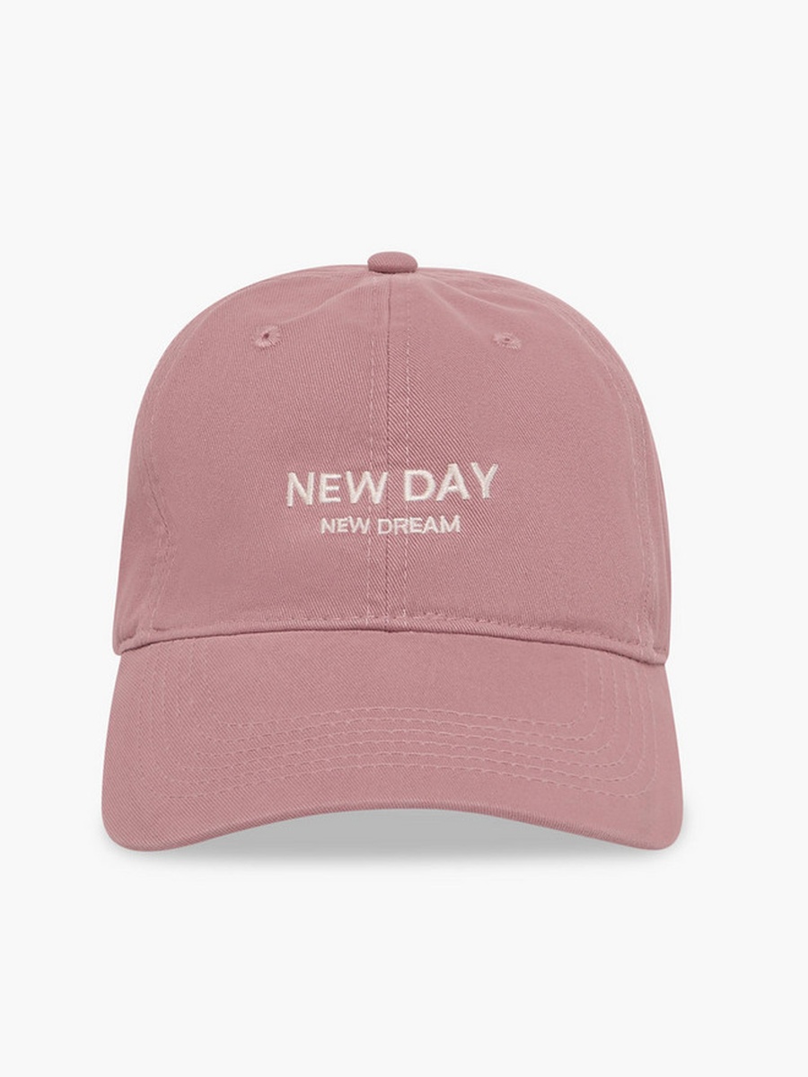 Slogan Embroidered Cap