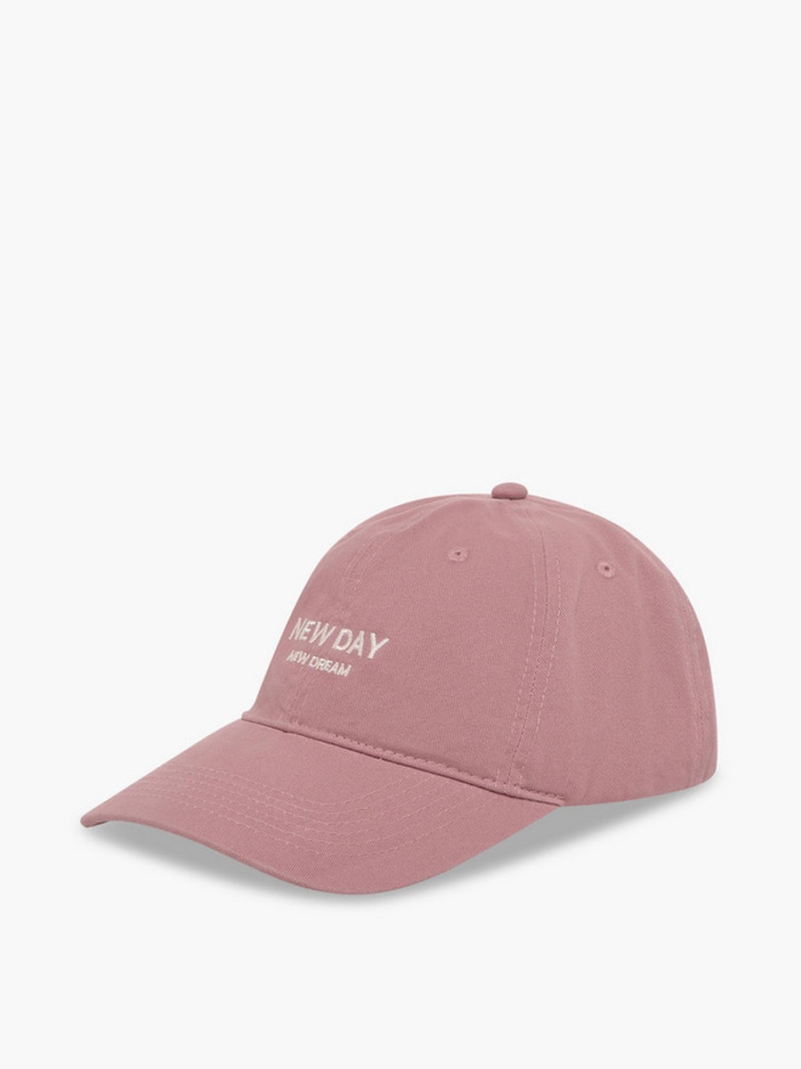 Slogan Embroidered Cap