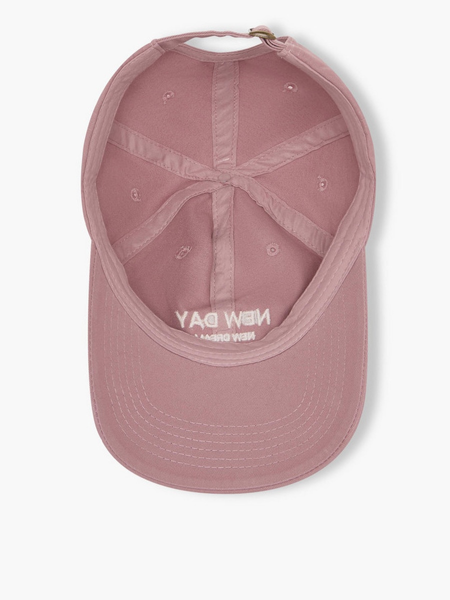 Slogan Embroidered Cap