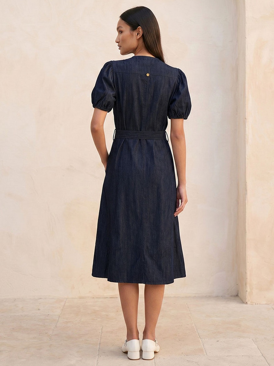 Dress with Belt