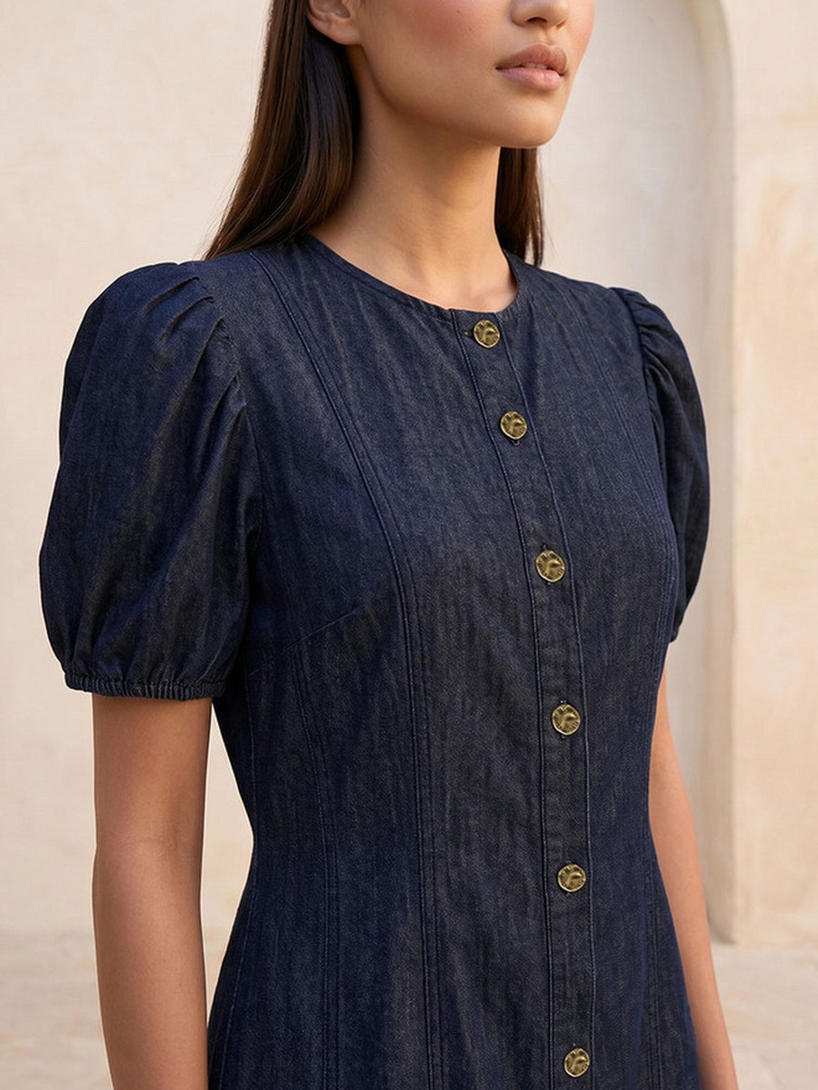 Dress with Belt