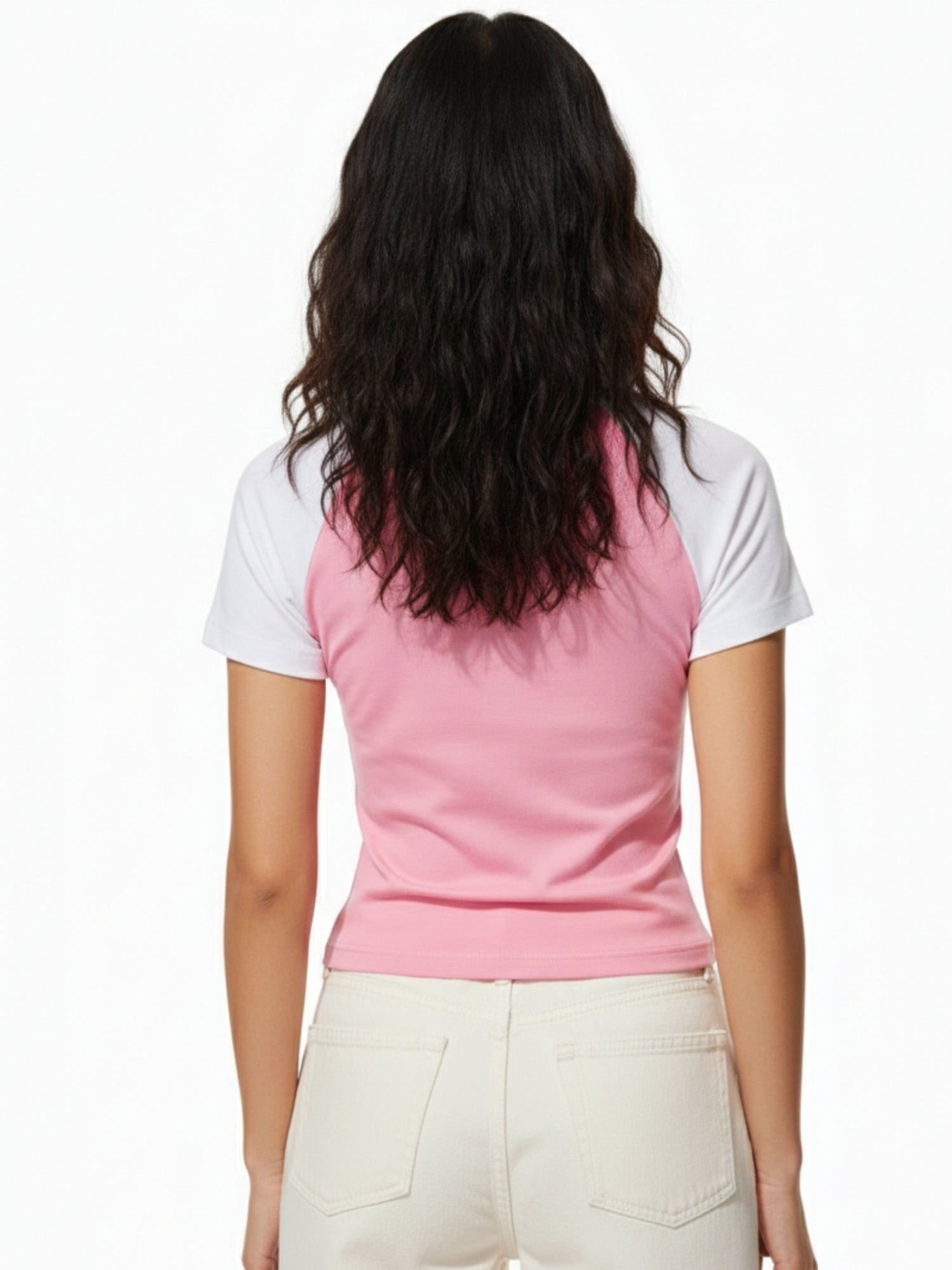 Pink Short Sleeve Graphic T-Shirt