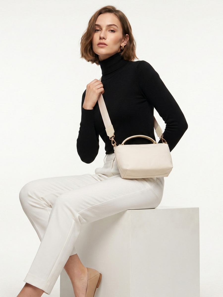 Crossbody Bag with Top Handle