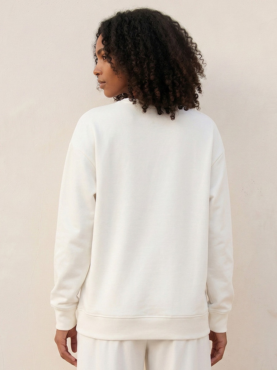 Soft Touch Sweatshirt with Seam Detail