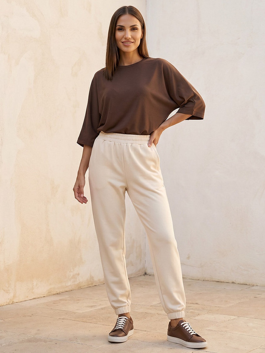 Elastic Waist Modal Joggers Soft Touch