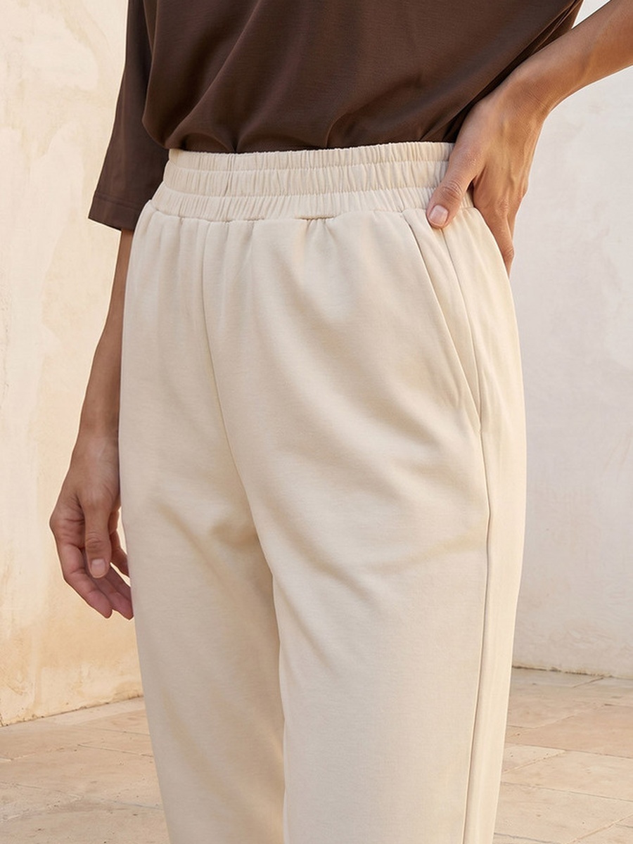 Elastic Waist Modal Joggers Soft Touch