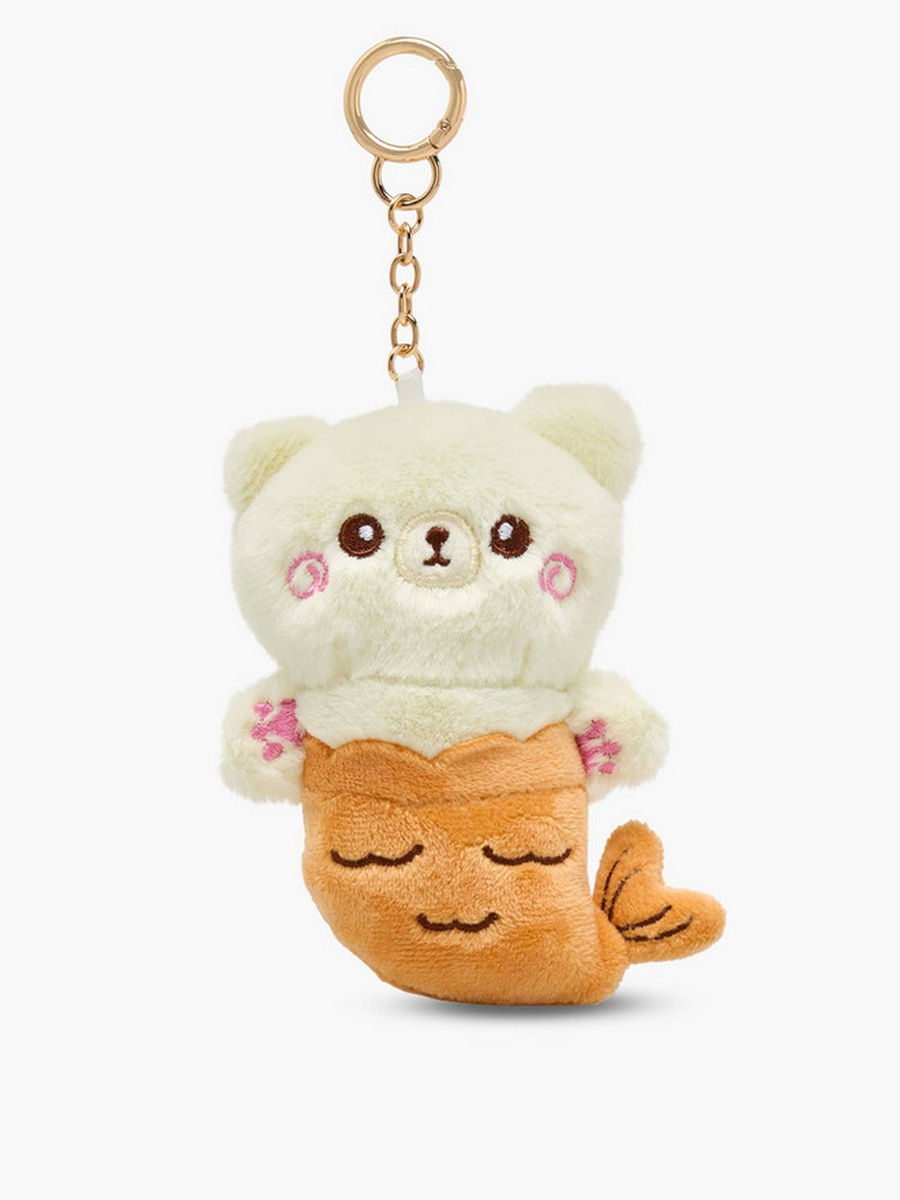 Teddy Mermaid Bag Charm