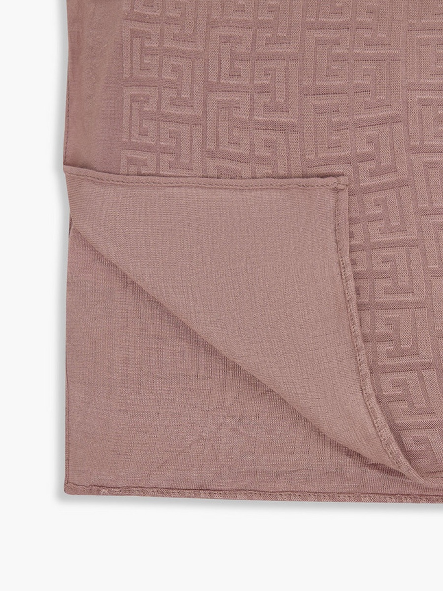 Jacquard Textured Viscose Scarf