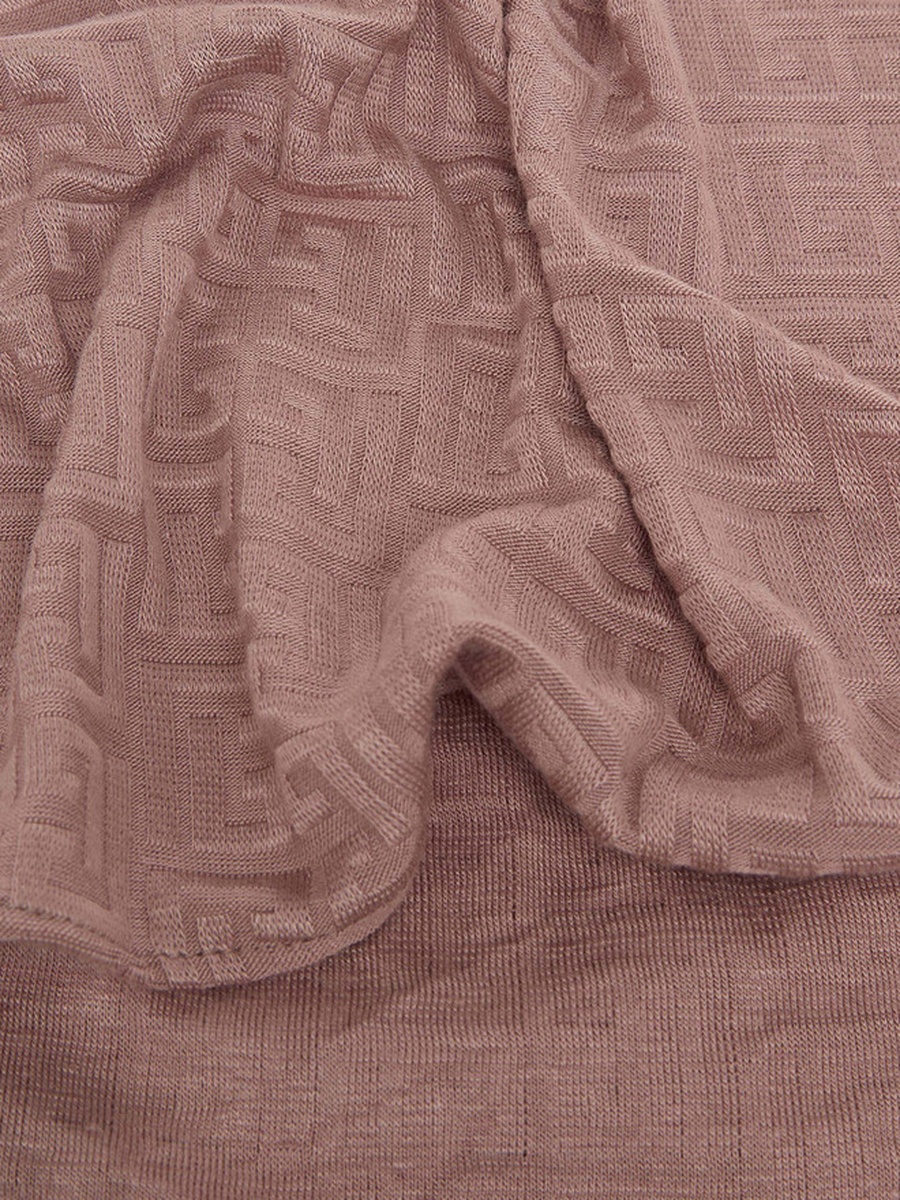 Jacquard Textured Viscose Scarf