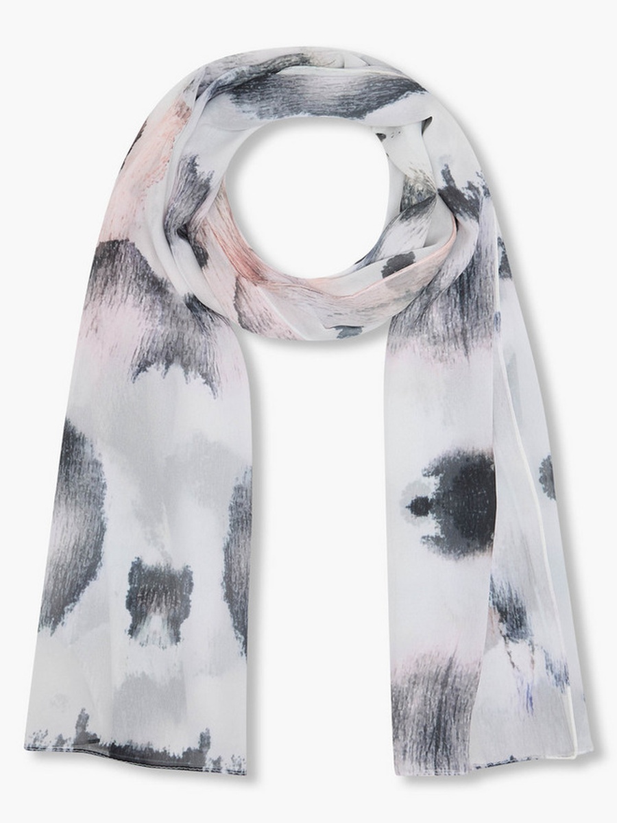 Abstract Print Hijab Scarf