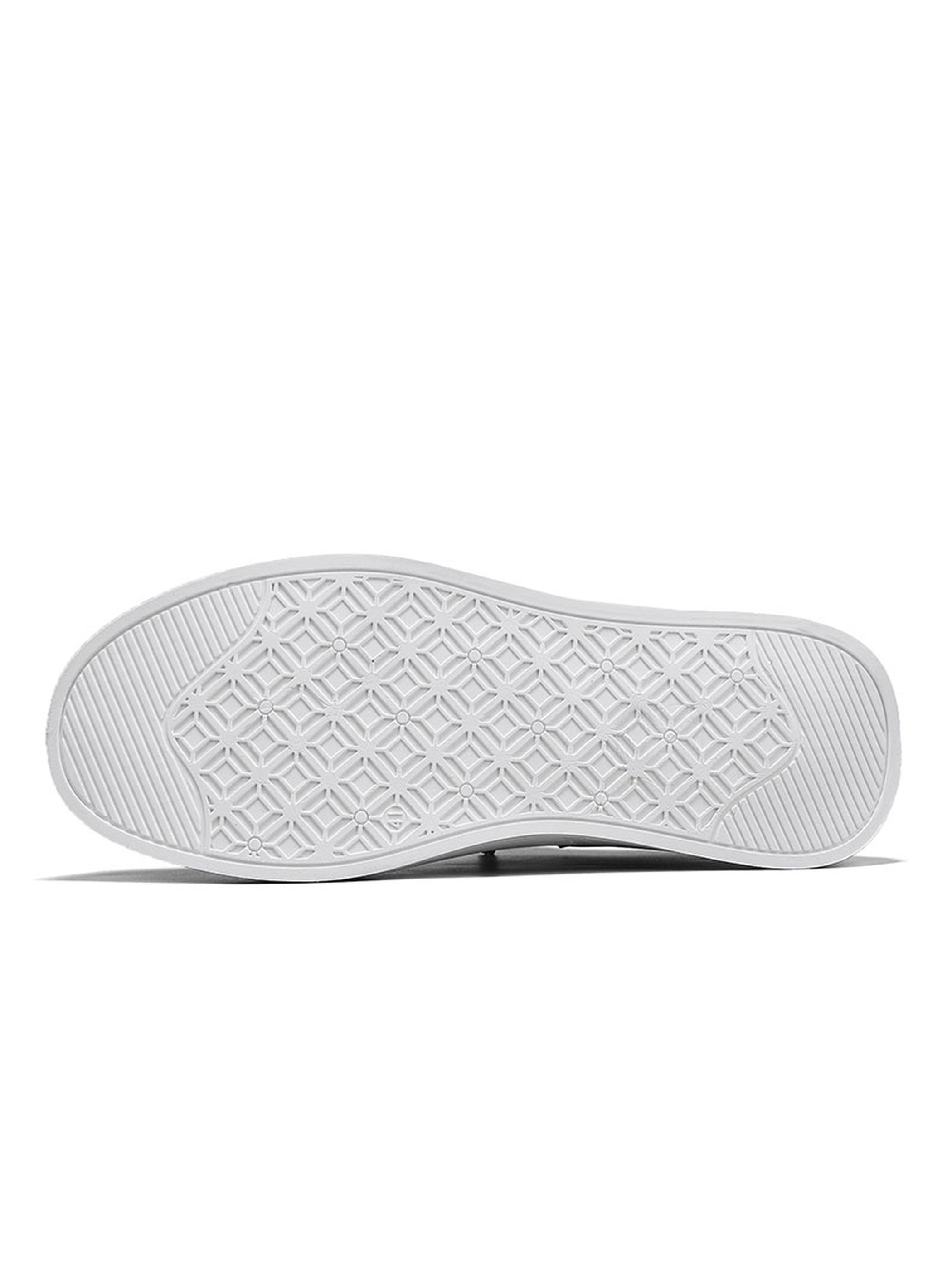 Mens Grey Mesh Casual Sneakers