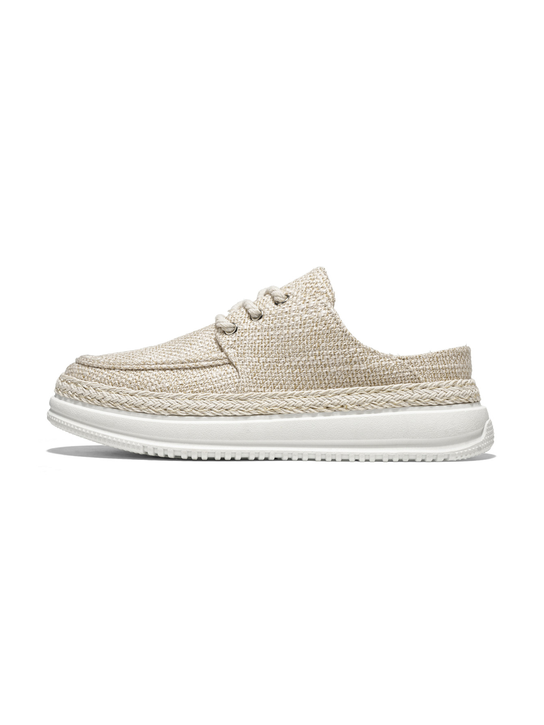 Woven Casual Mules