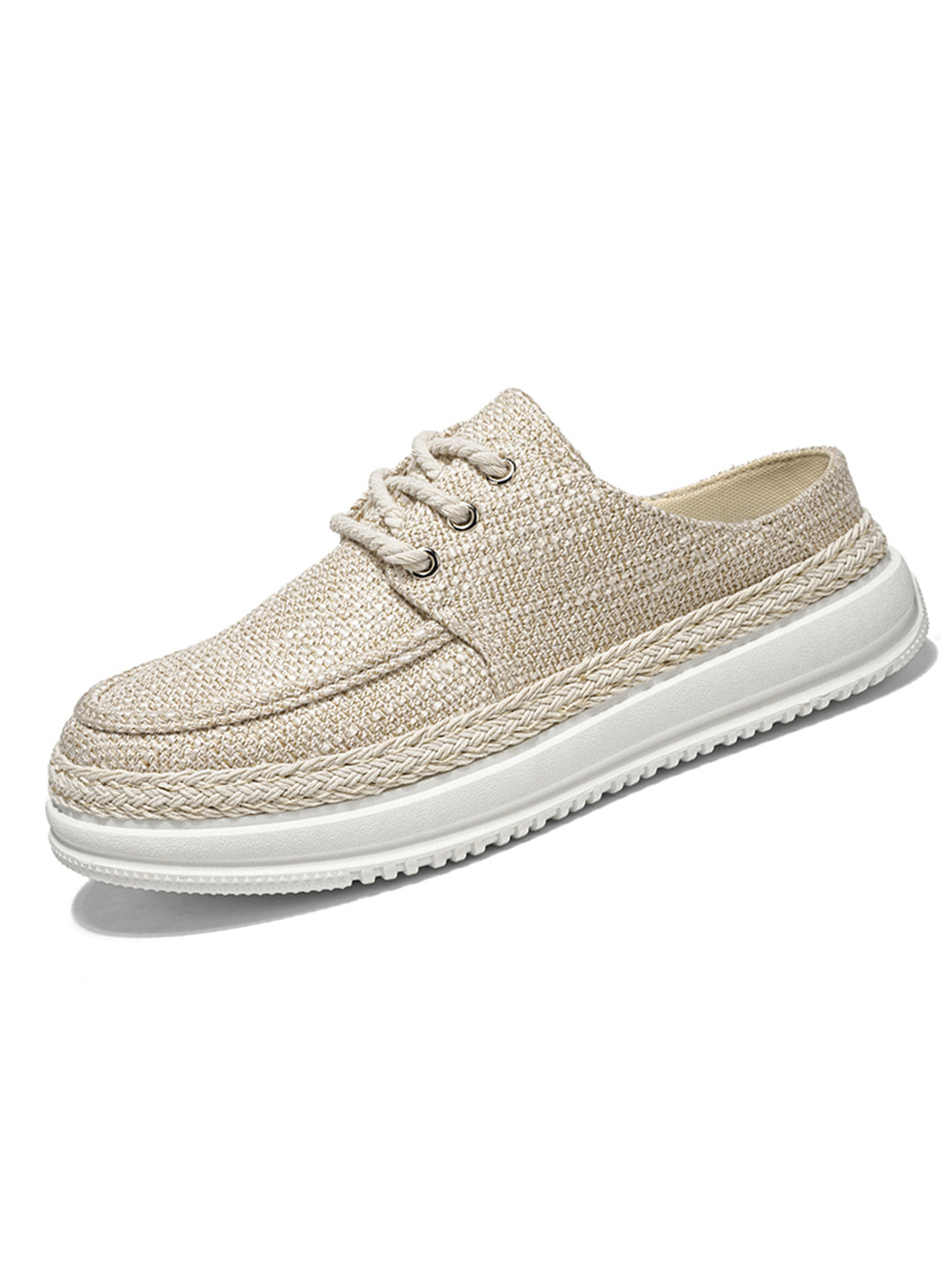 Woven Casual Mules