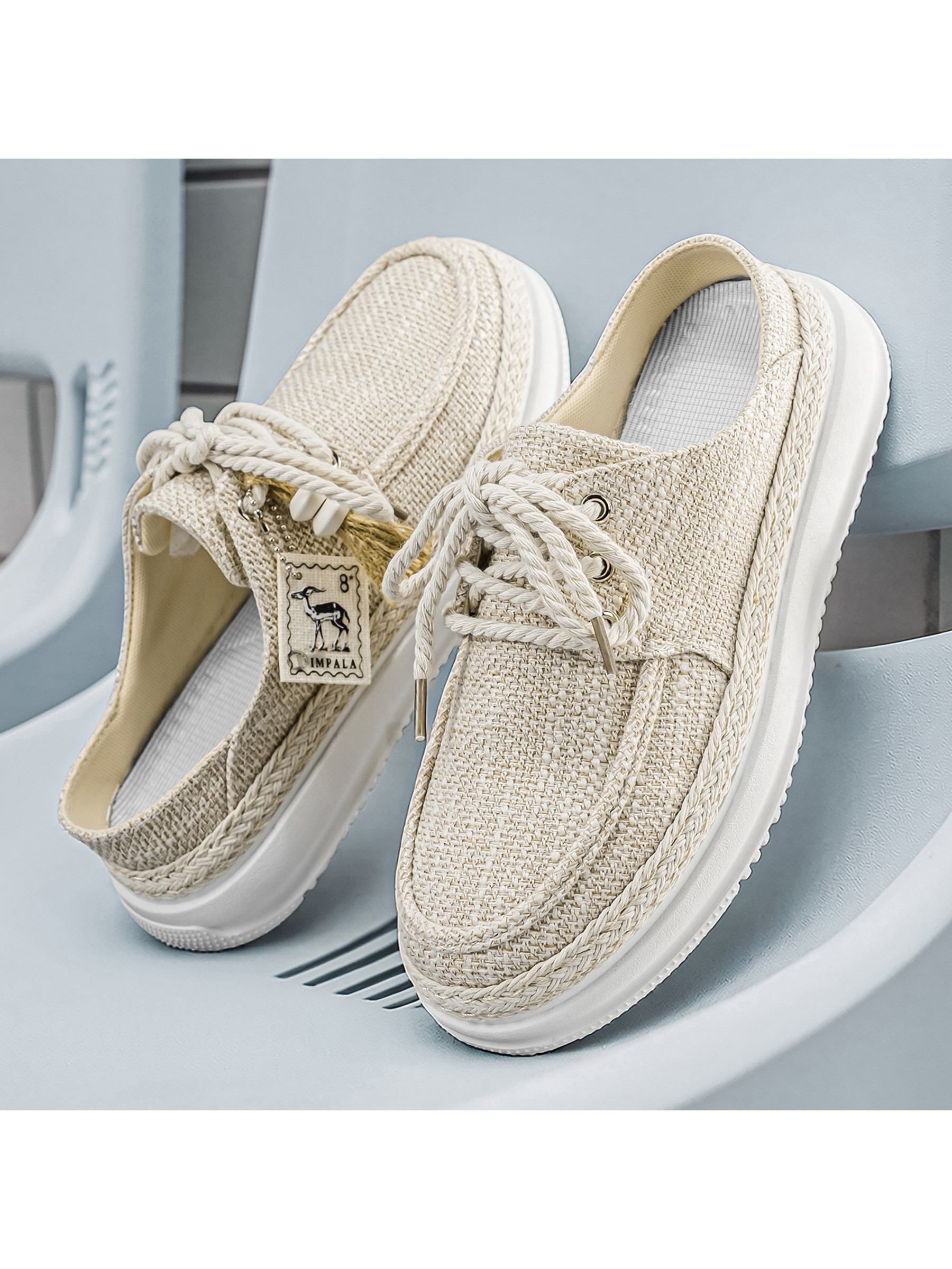 Woven Casual Mules