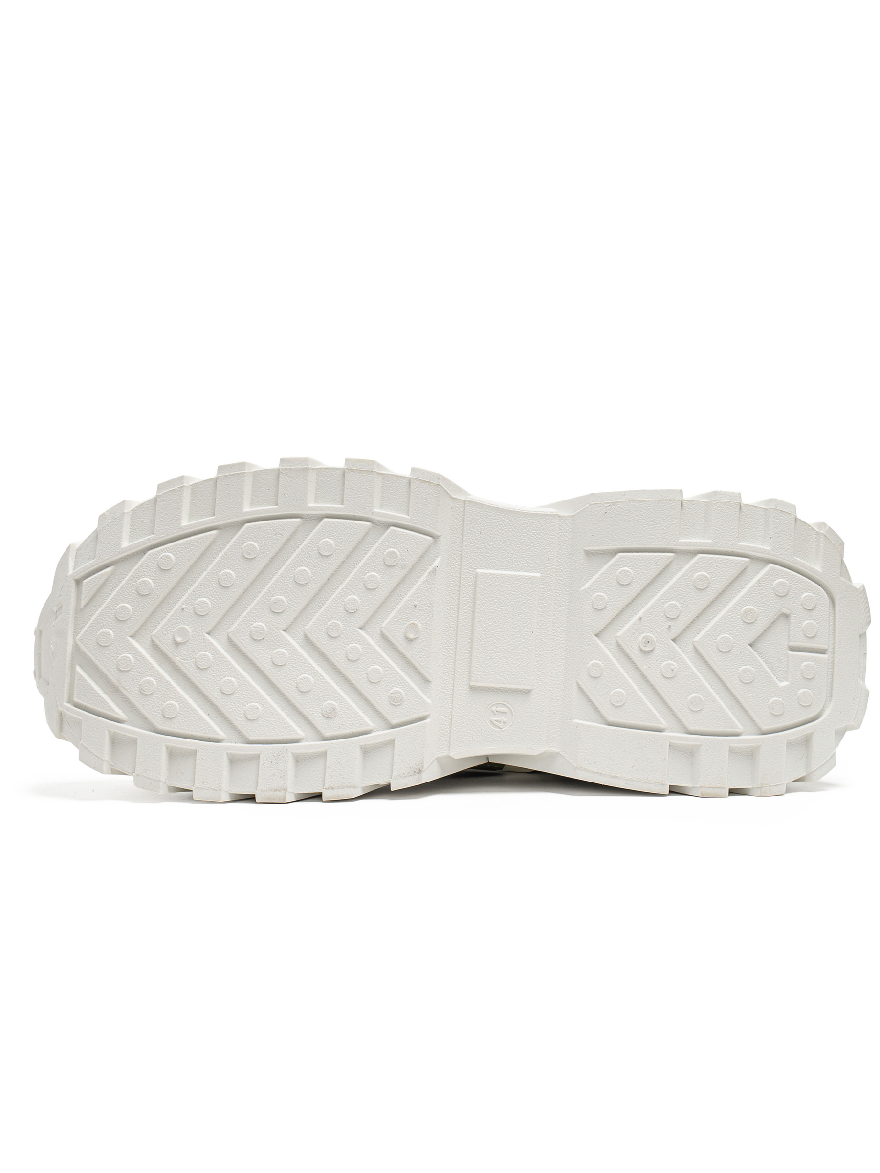 Mens Off White Chunky Sole Sneakers