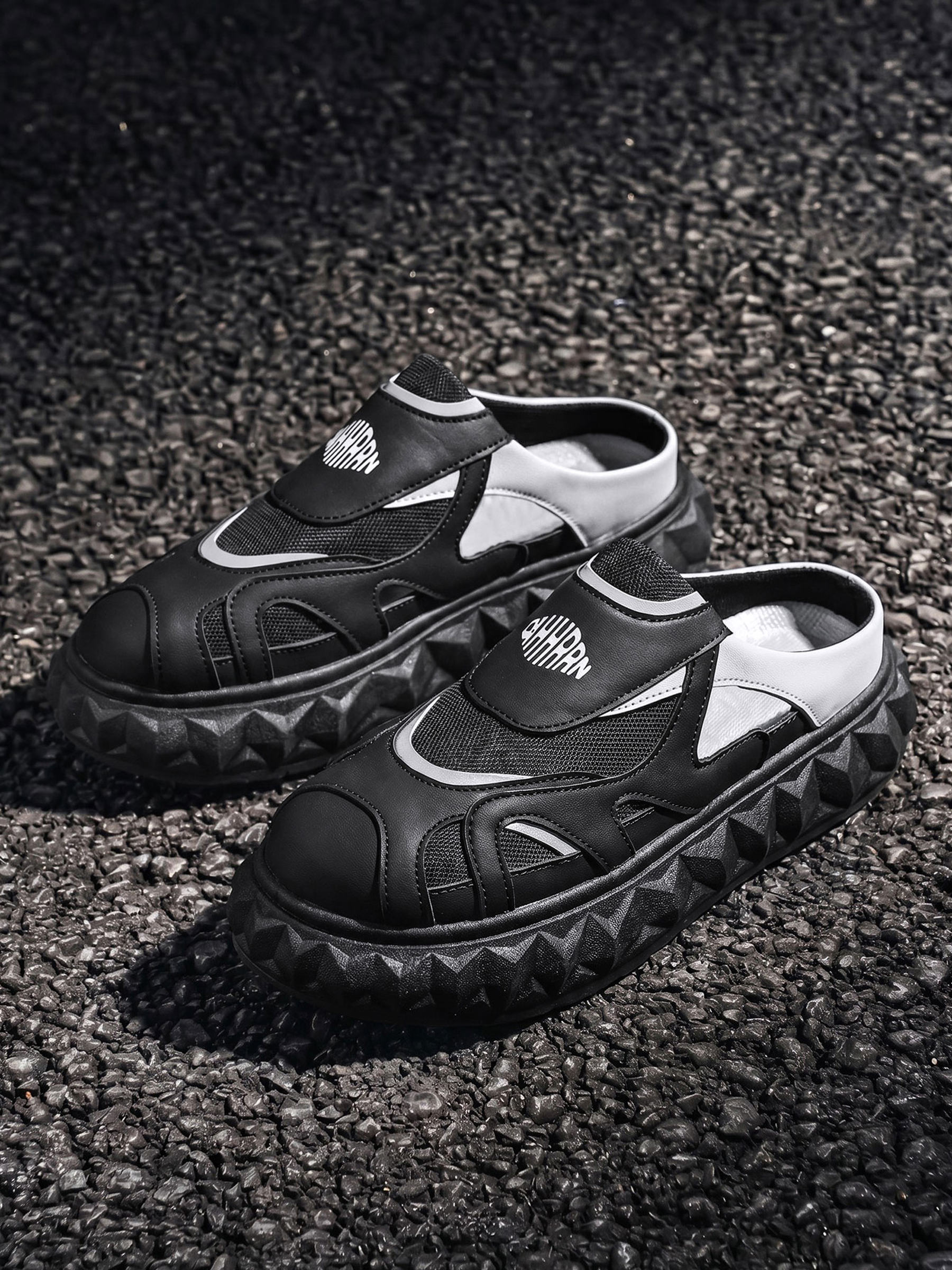 Textured Slip-On Casual Shoes