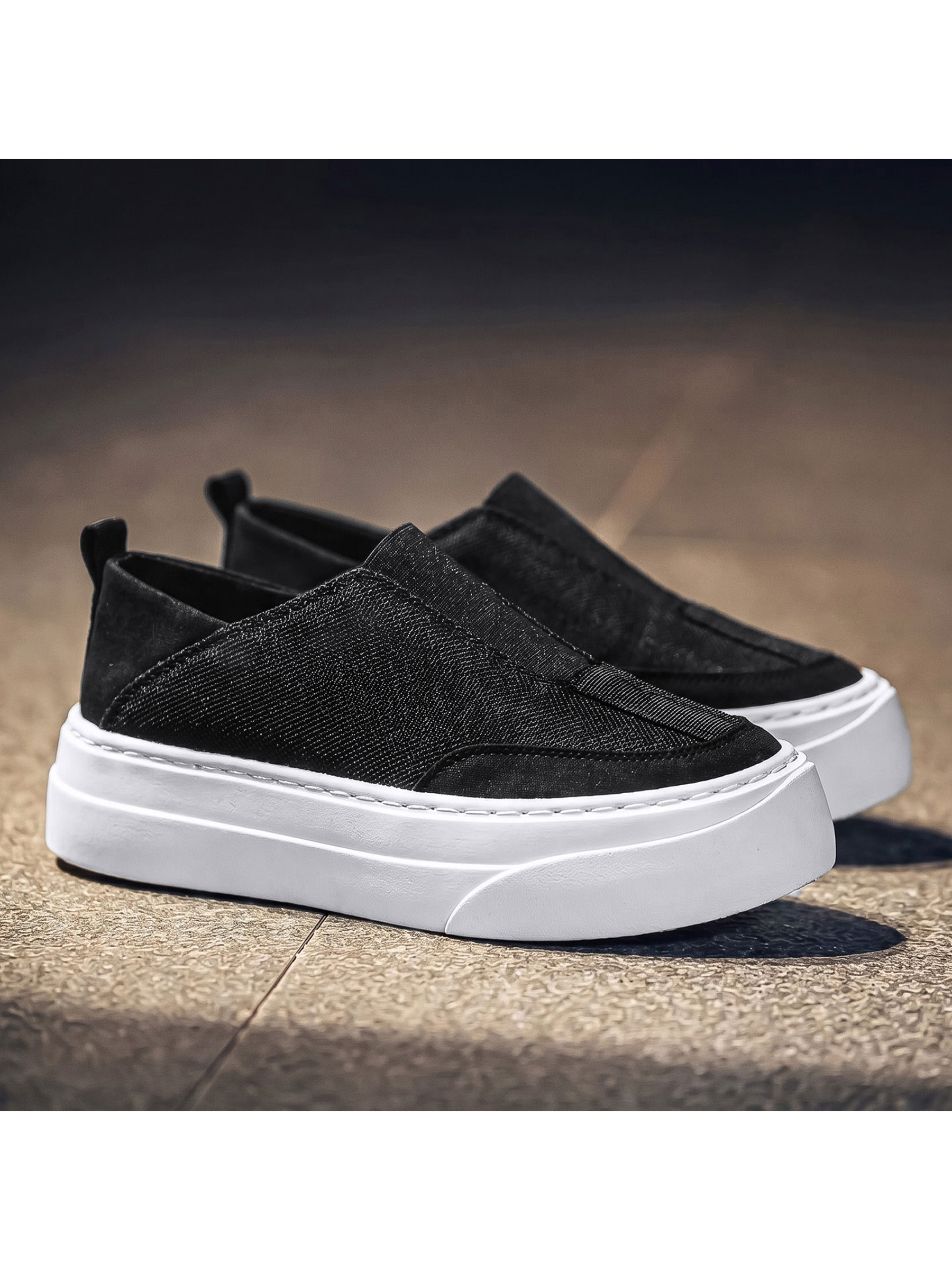 Casual Slip-On Platform Shoes