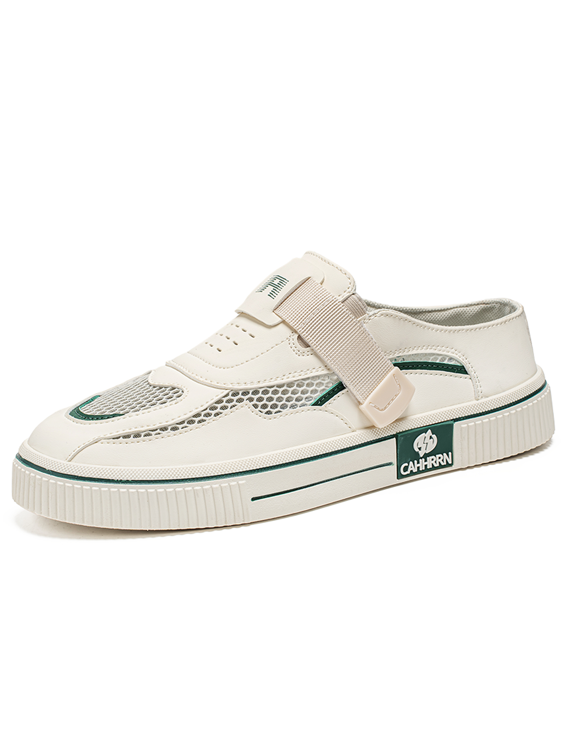 Slip-On Casual Shoes with Mesh Detail