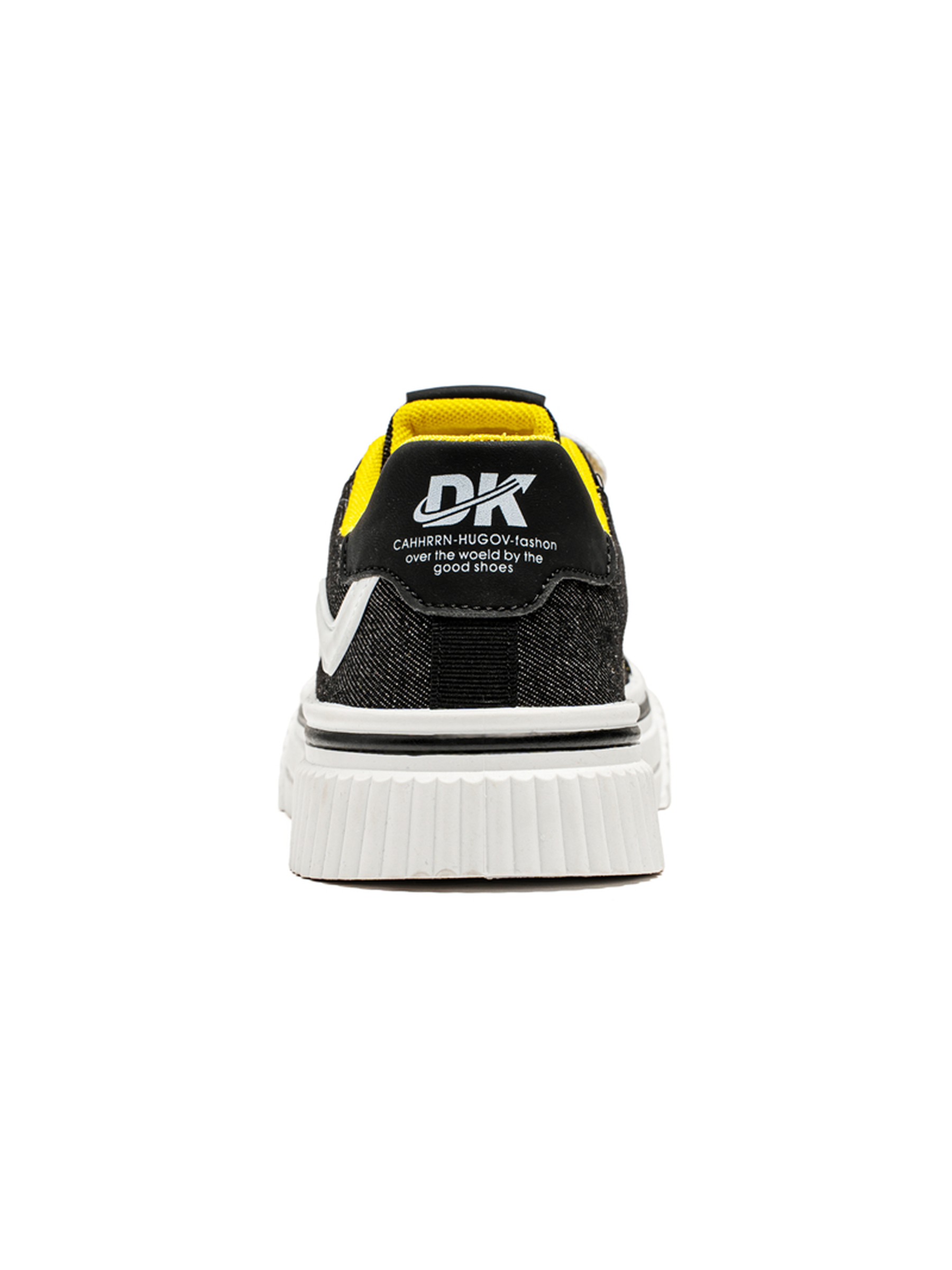 Contrast Tab Casual Sneakers