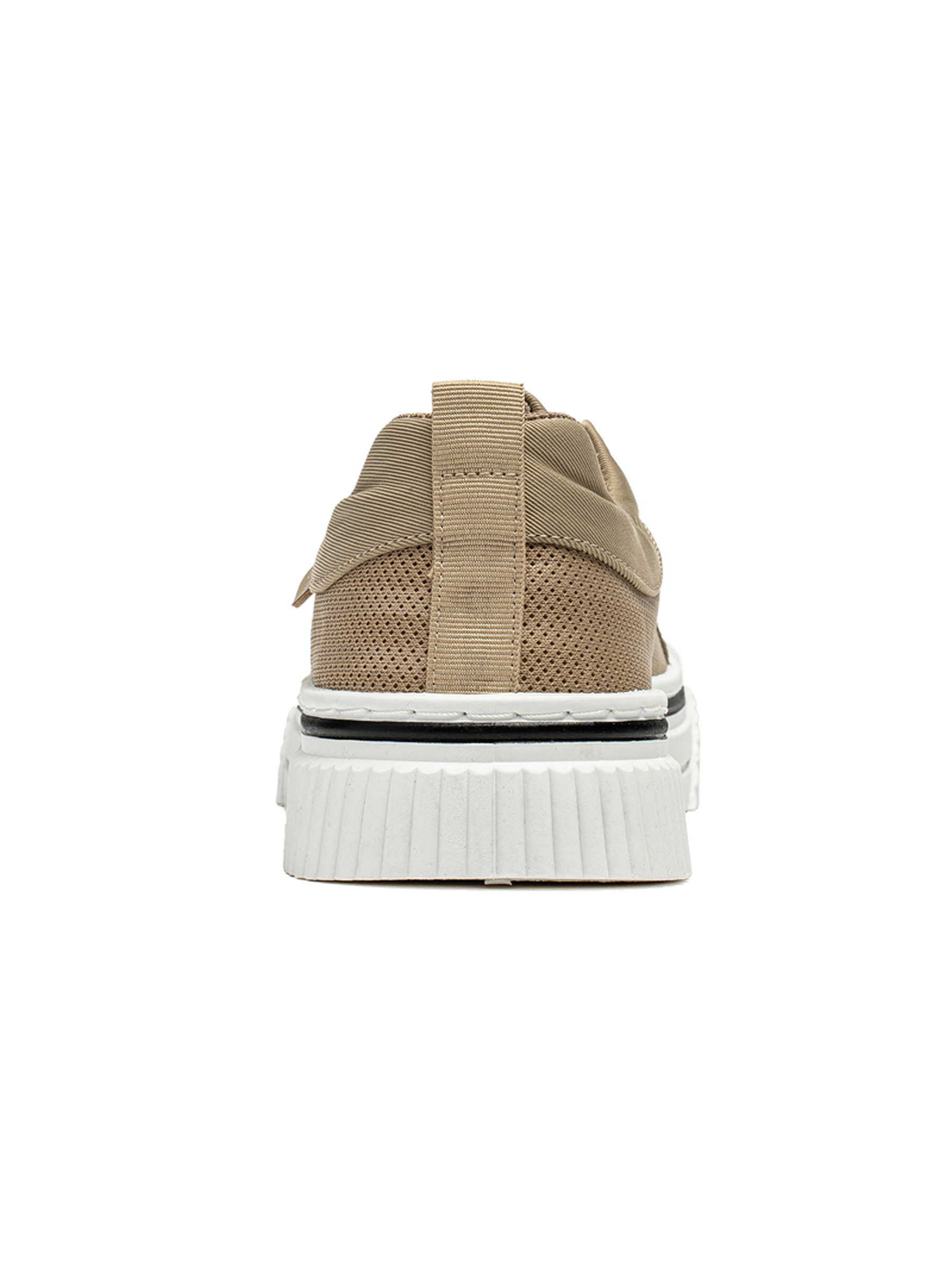 Khaki Men Slip-On Casual Sneakers