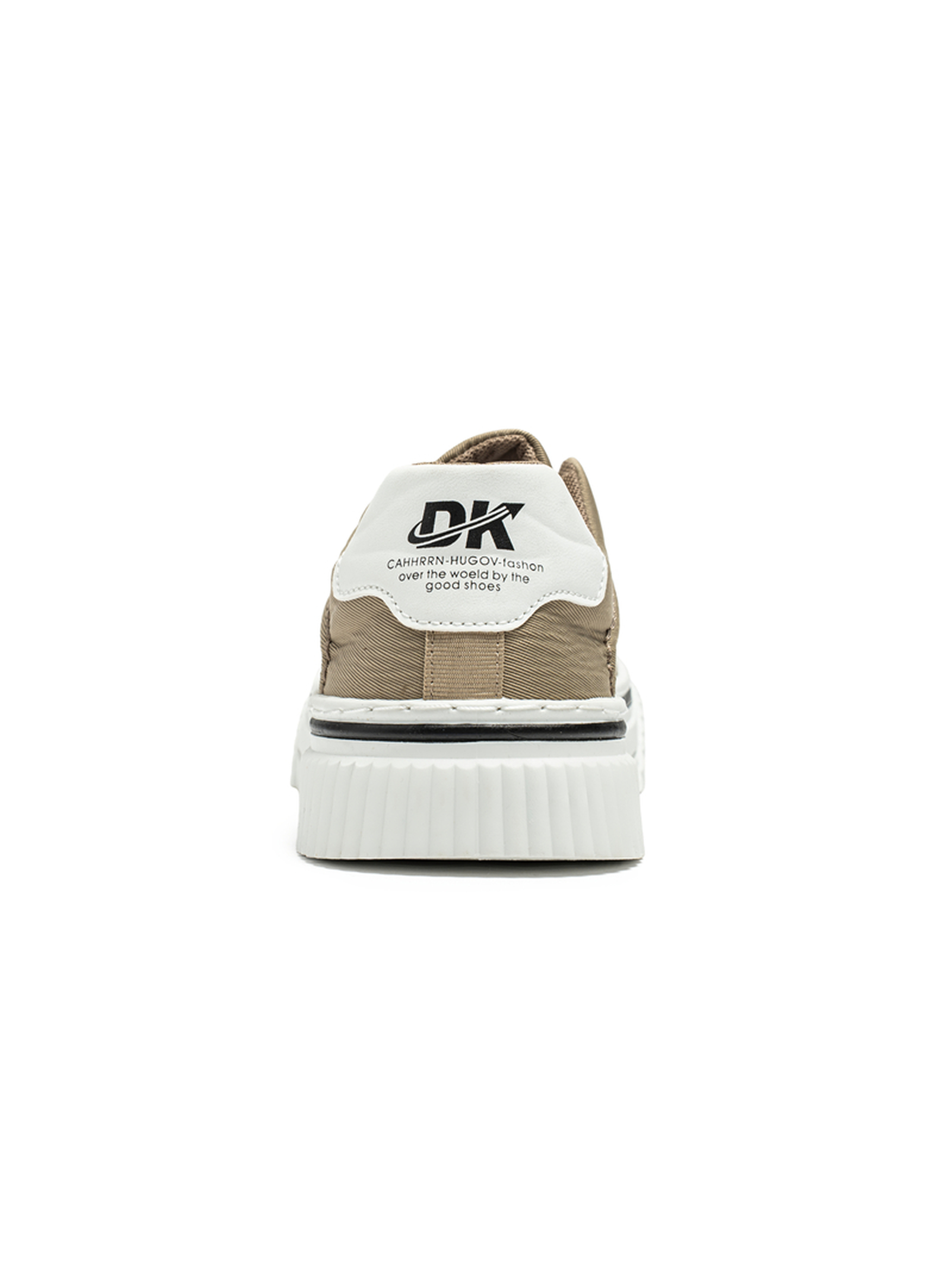 Khaki Slip-On Casual Shoes