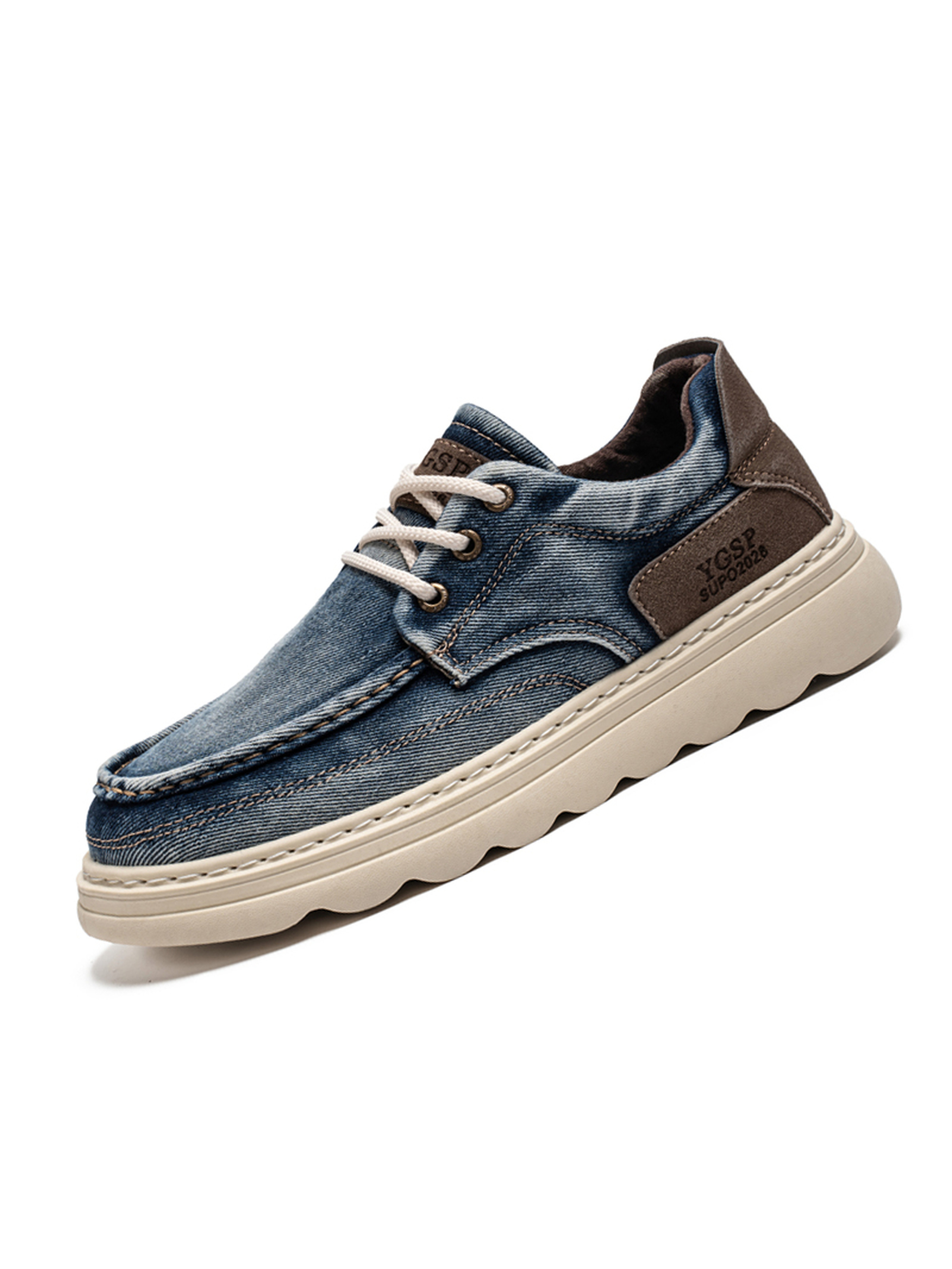 Denim-Look Casual Shoes