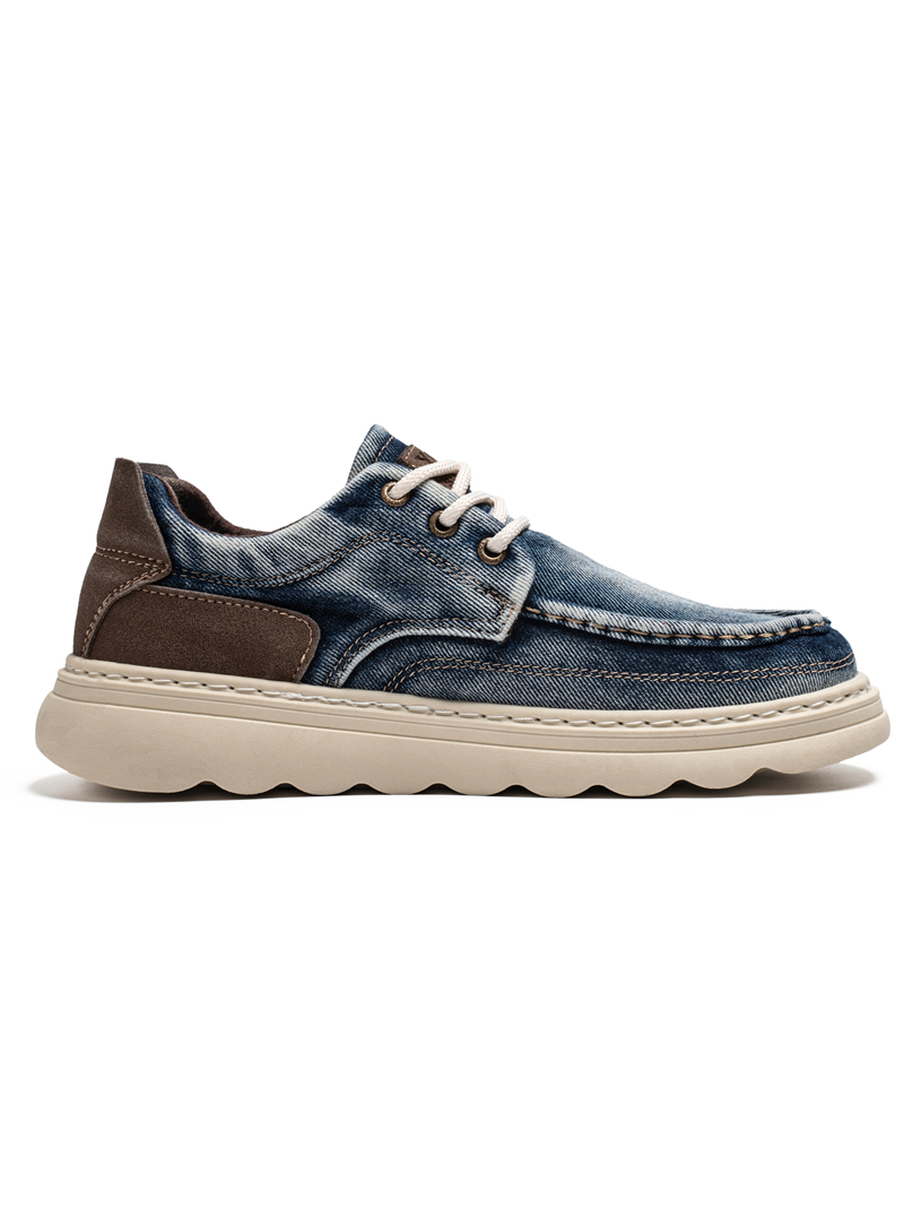 Denim-Look Casual Shoes