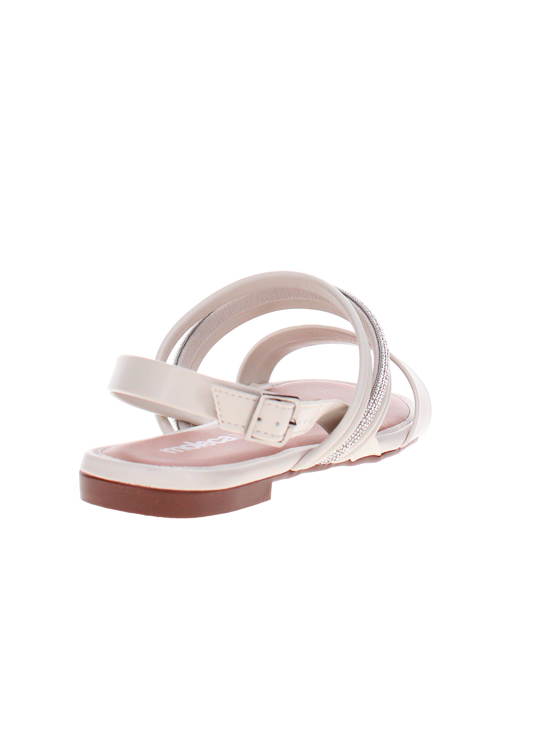 Off-White Flat Sandals
