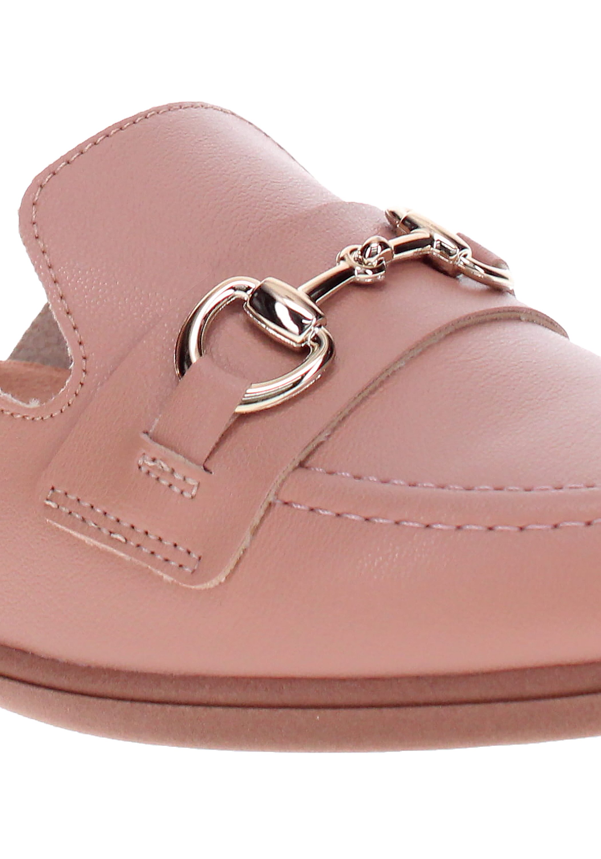 Nude Slip-On Flat Sandal
