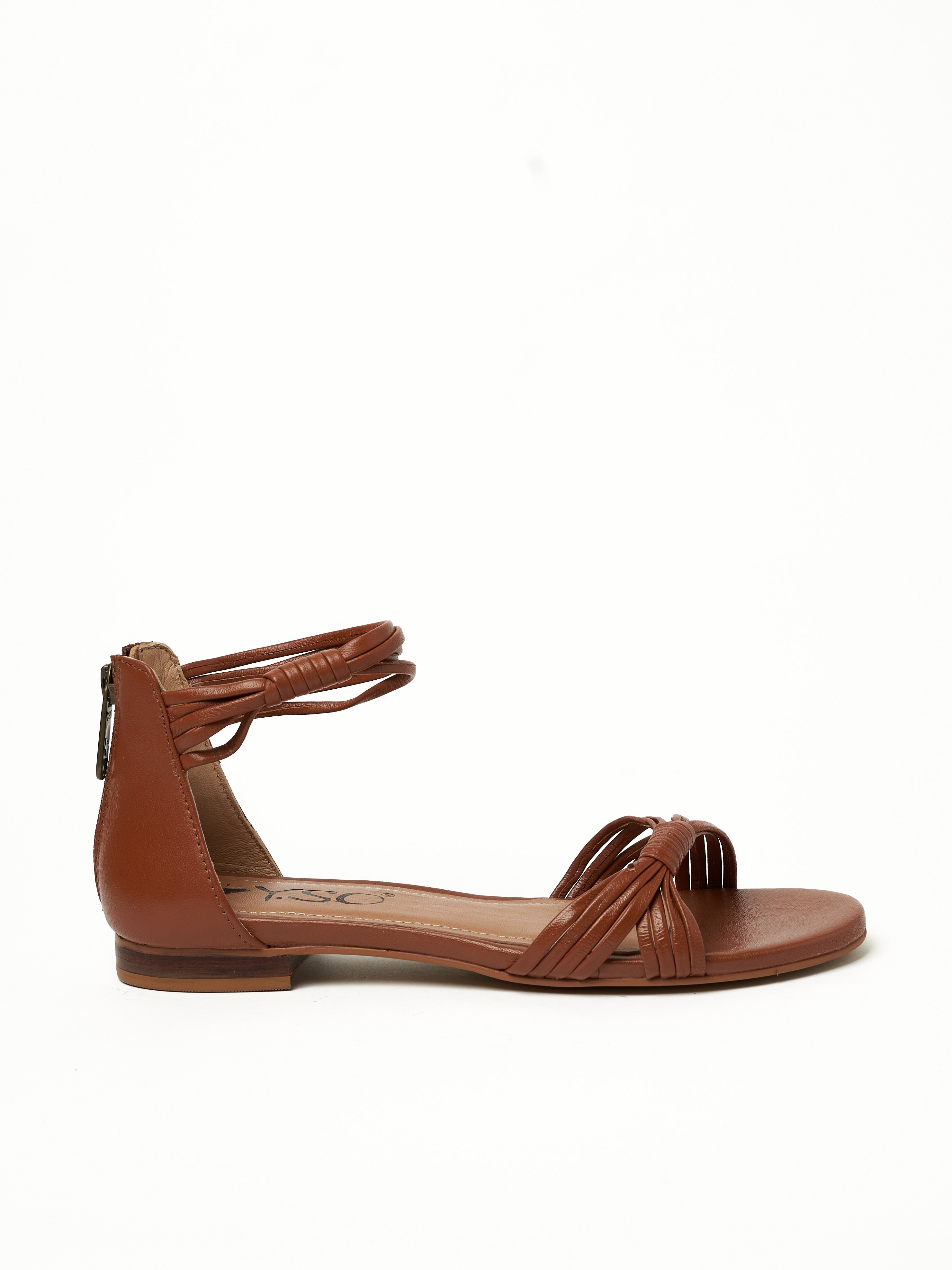 Yellow Slip-On Flat Sandals