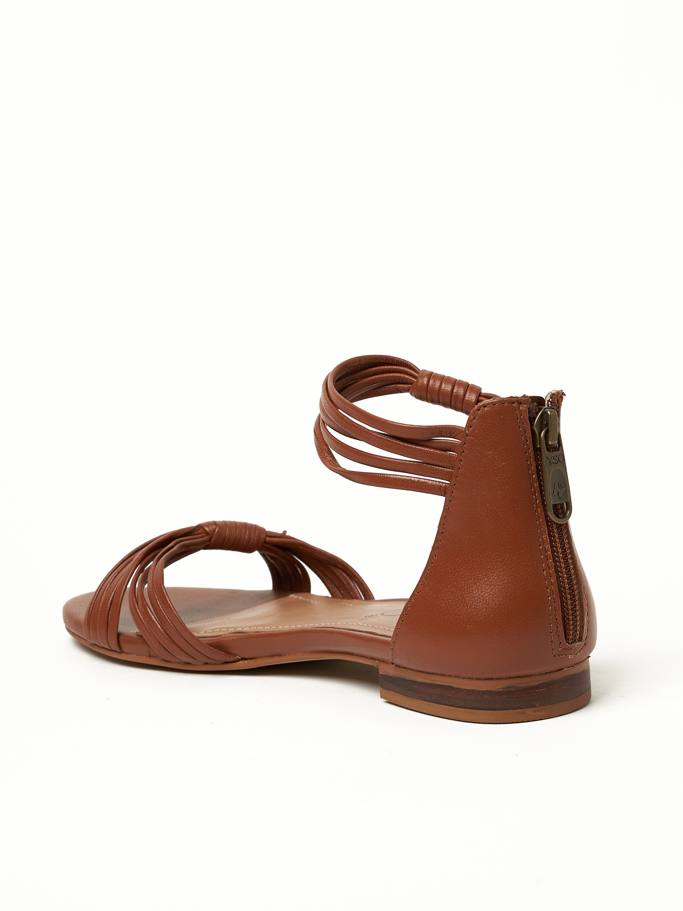 Yellow Slip-On Flat Sandals