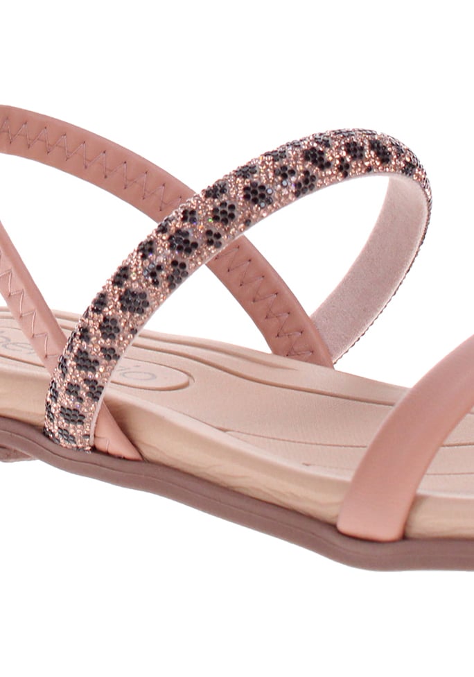 Nude Slingback Flat Sandals