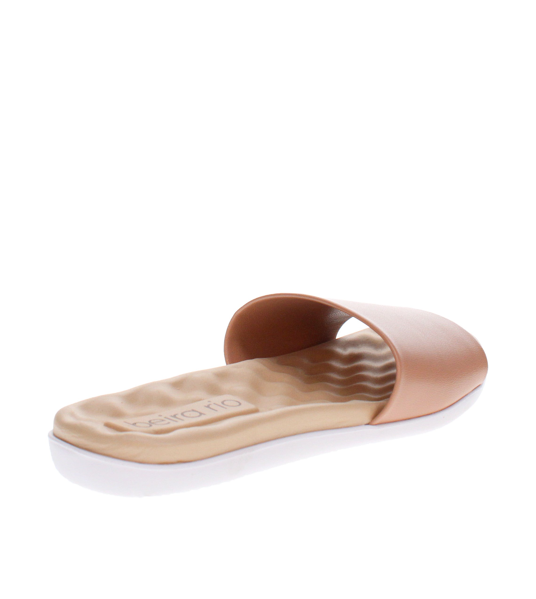 Nude Slip-On Flat Sandals