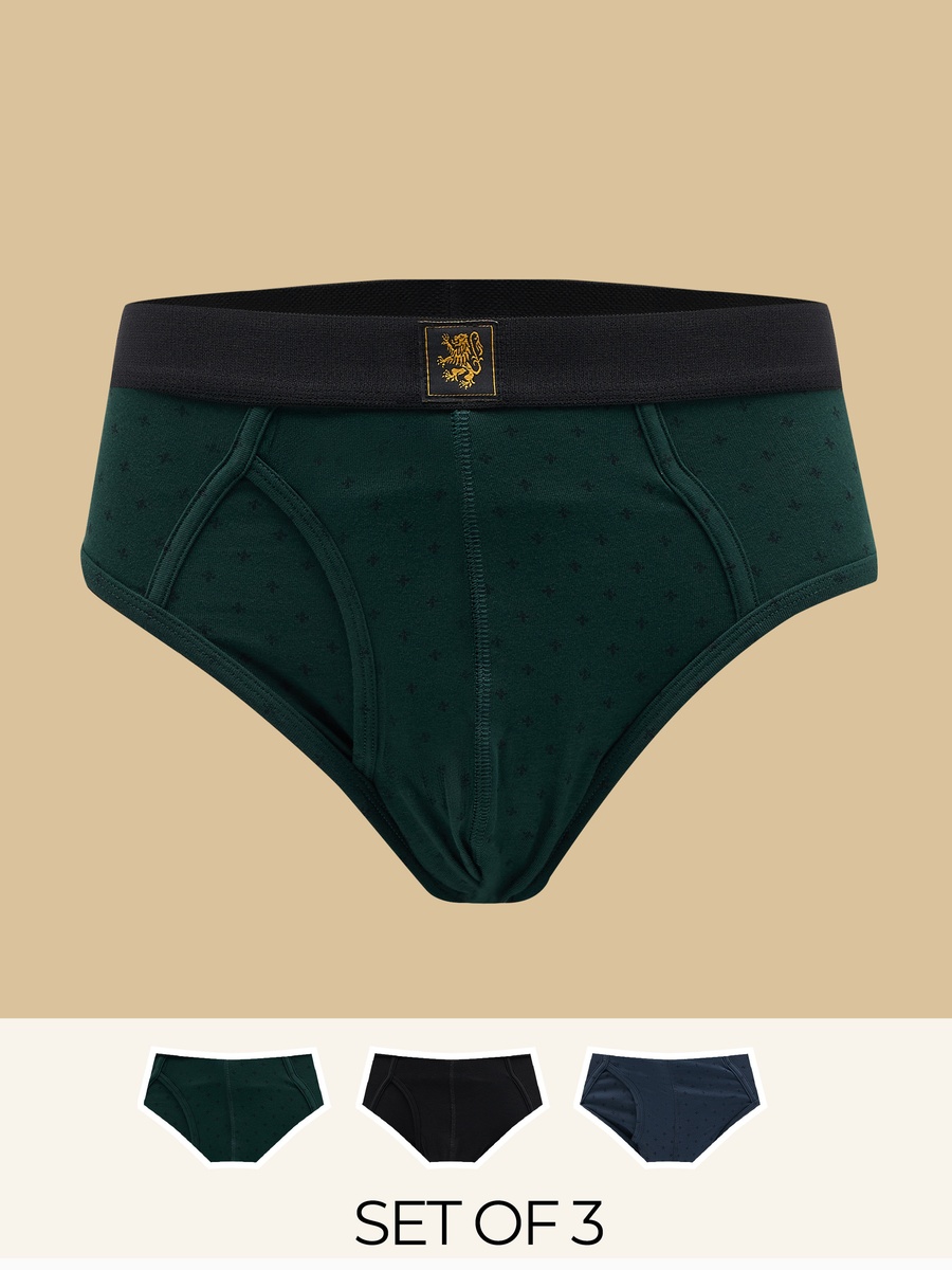 Pack of 3 - Printed Briefs