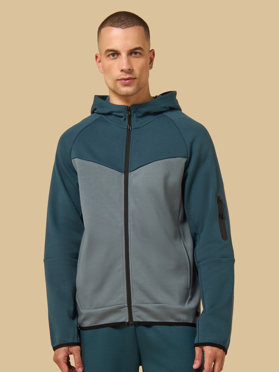 Colourblock Interlock Jacket