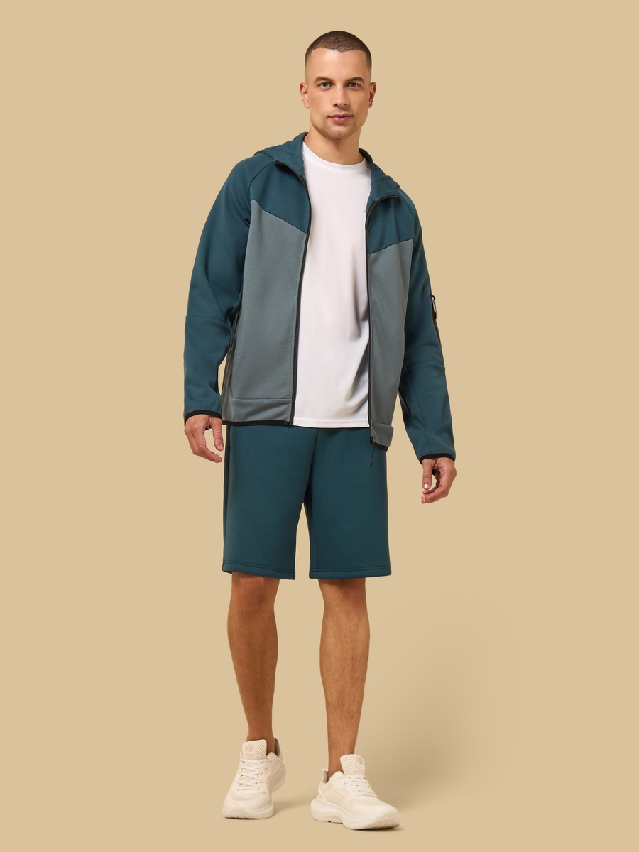Colourblock Interlock Jacket