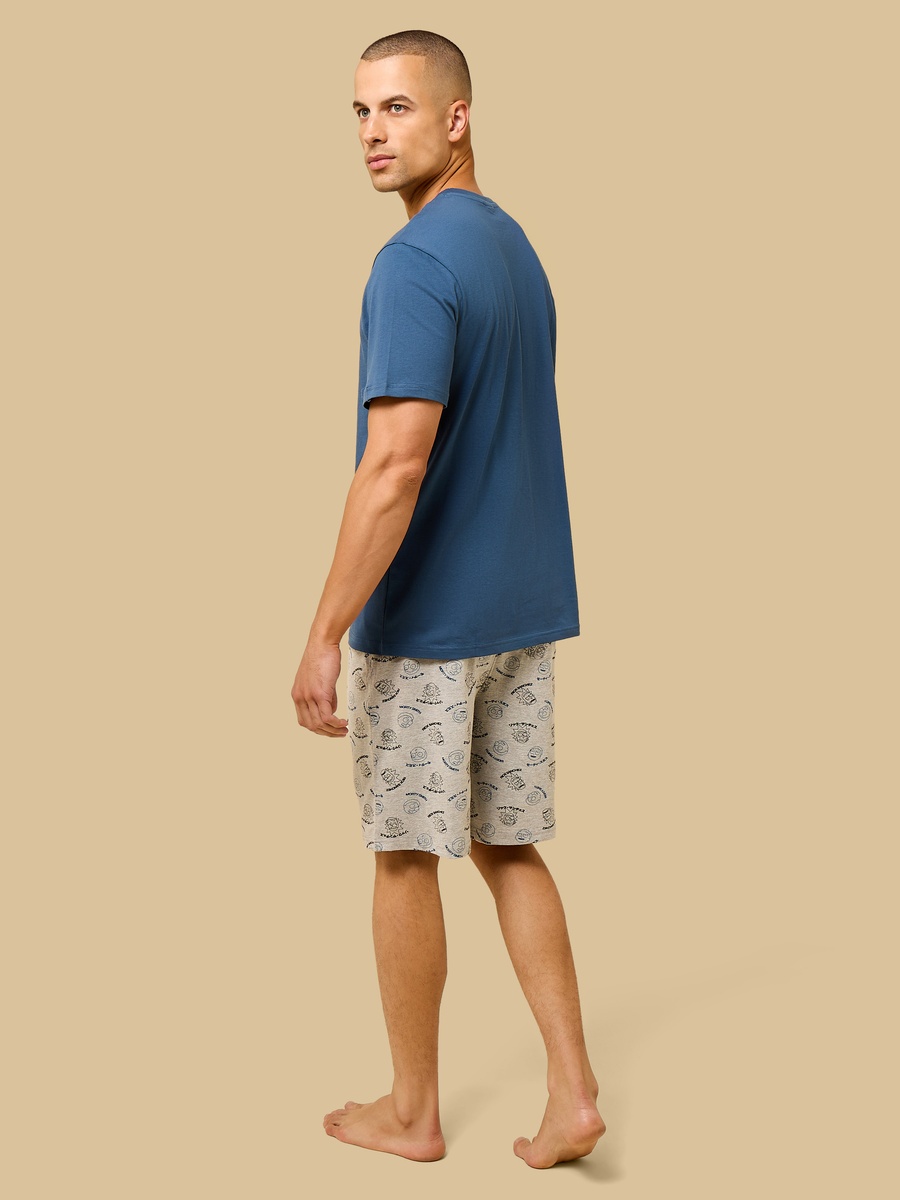 Rick and Morty Print Shorts Set