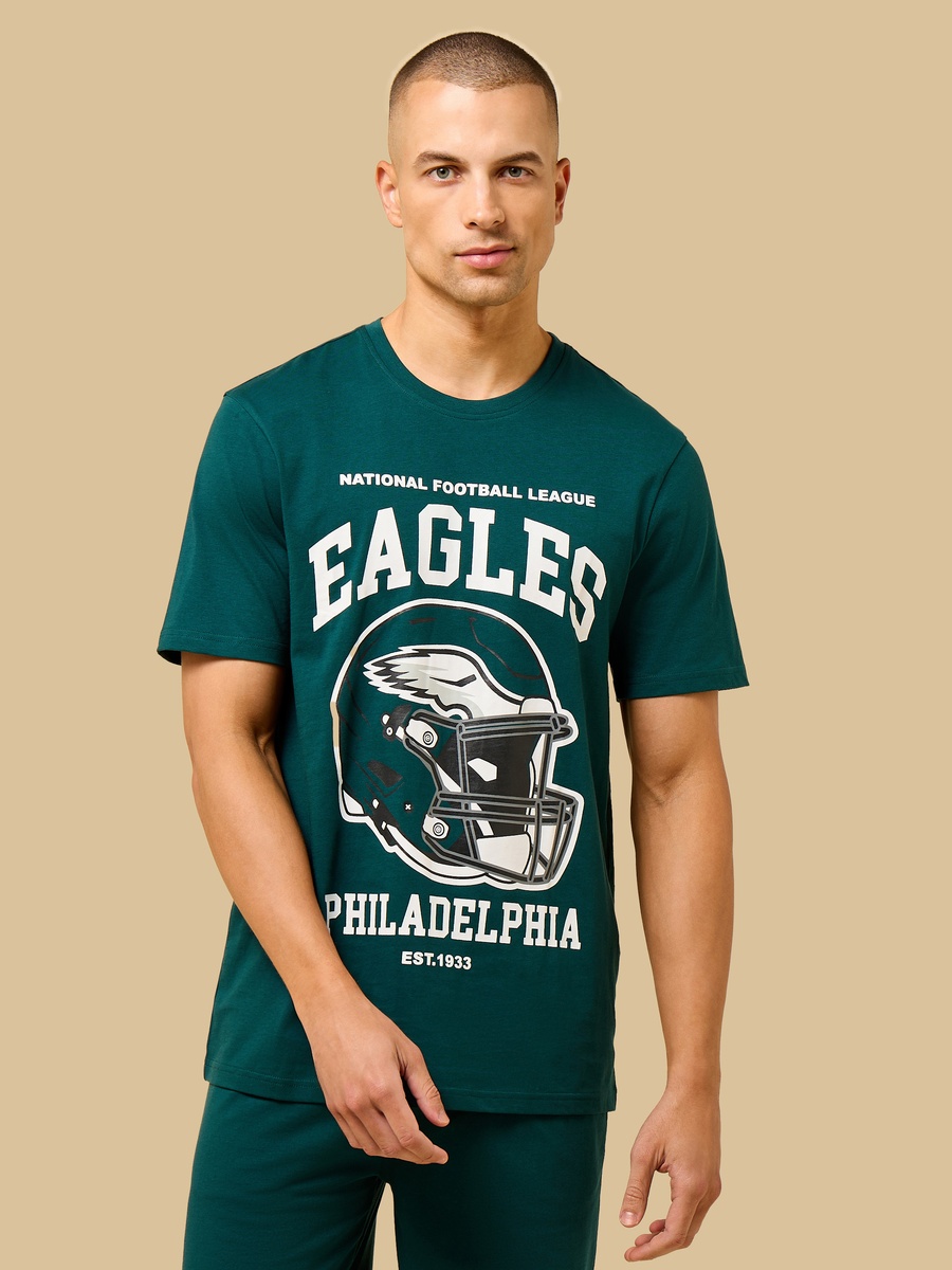 Philadelphia Eagles Print Shorts Set