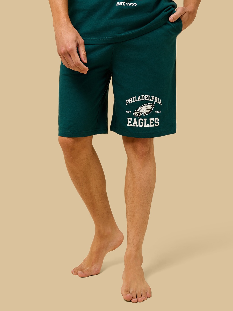 Philadelphia Eagles Print Shorts Set