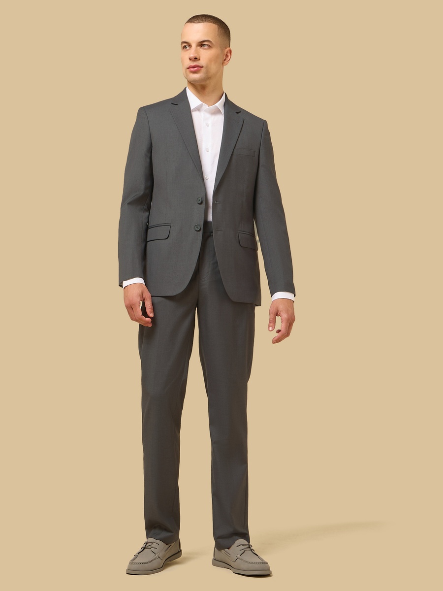 Slim Fit Pleated Trousers