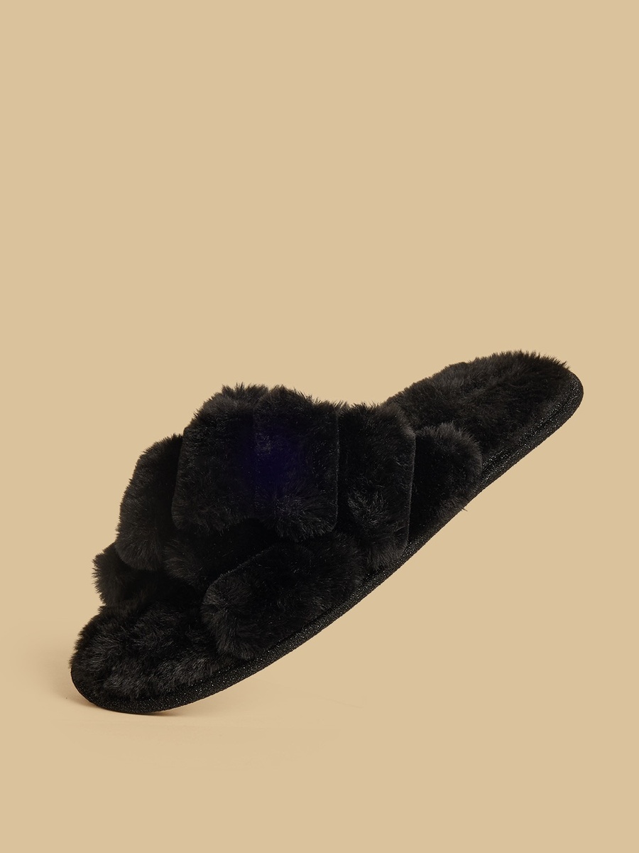 Plush Bedroom Slippers