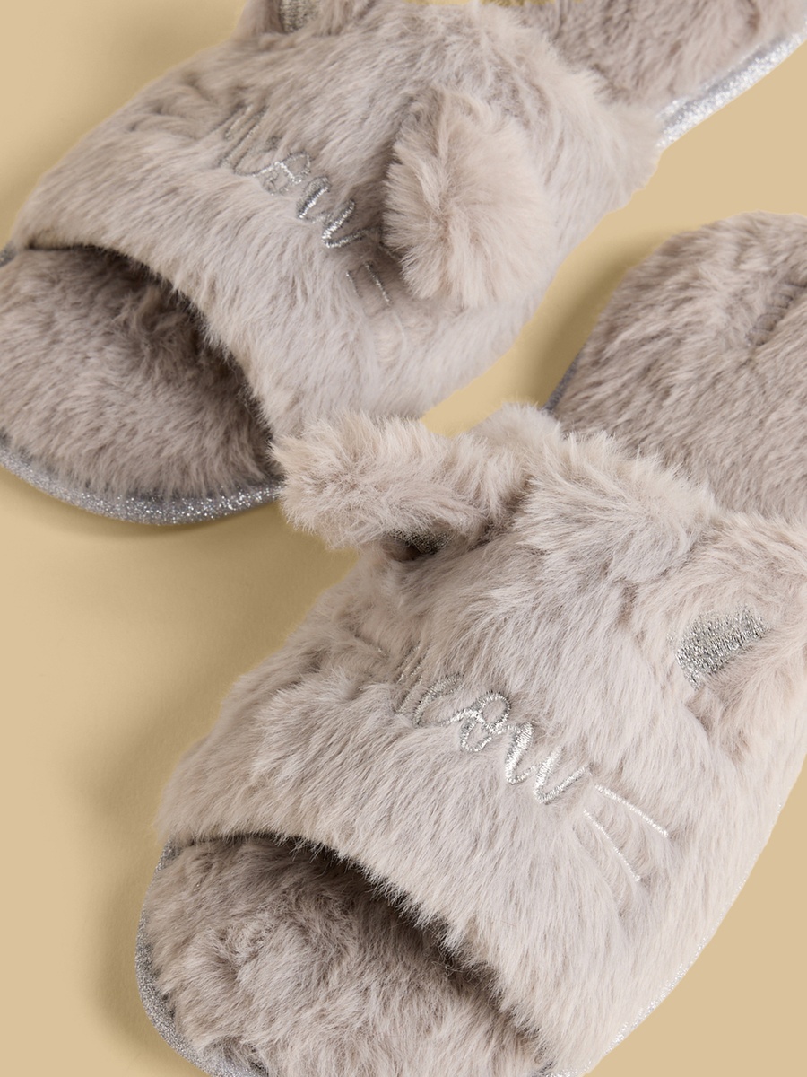 Ear Accent Bedroom Slippers