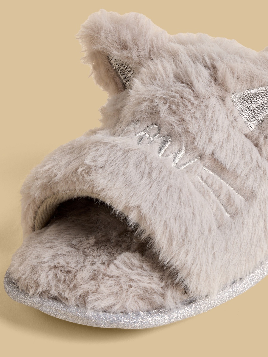 Ear Accent Bedroom Slippers