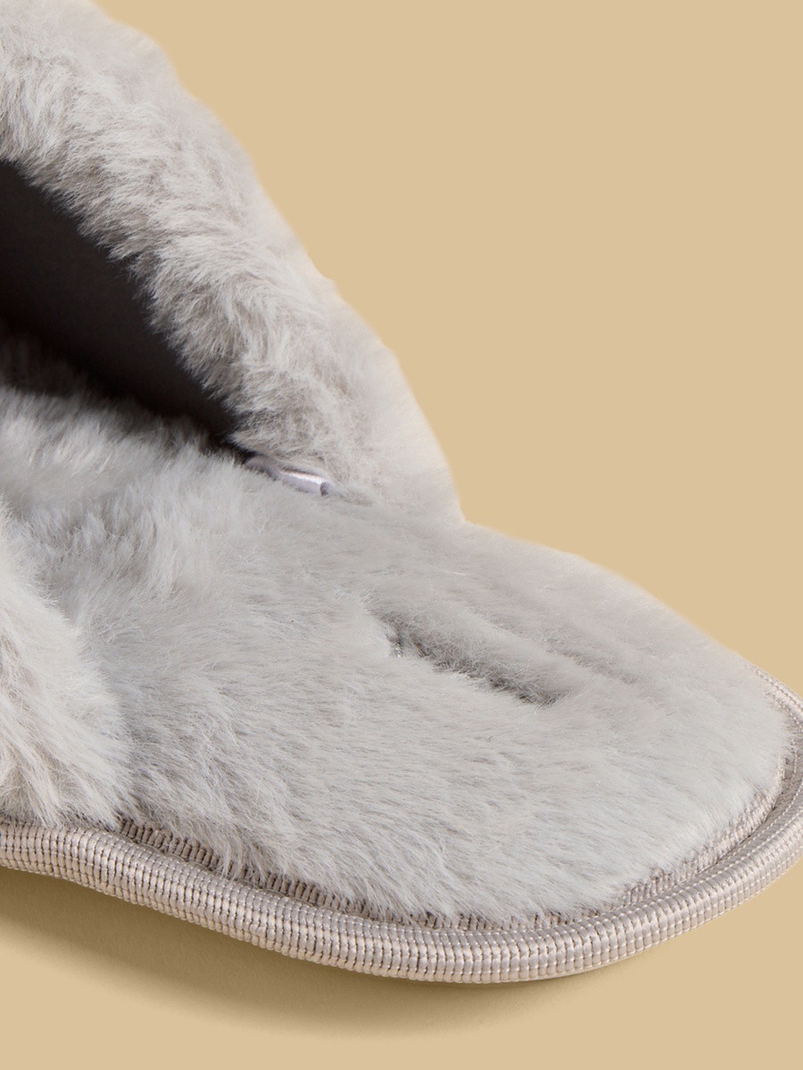 Floral Embossed Bedroom Mules
