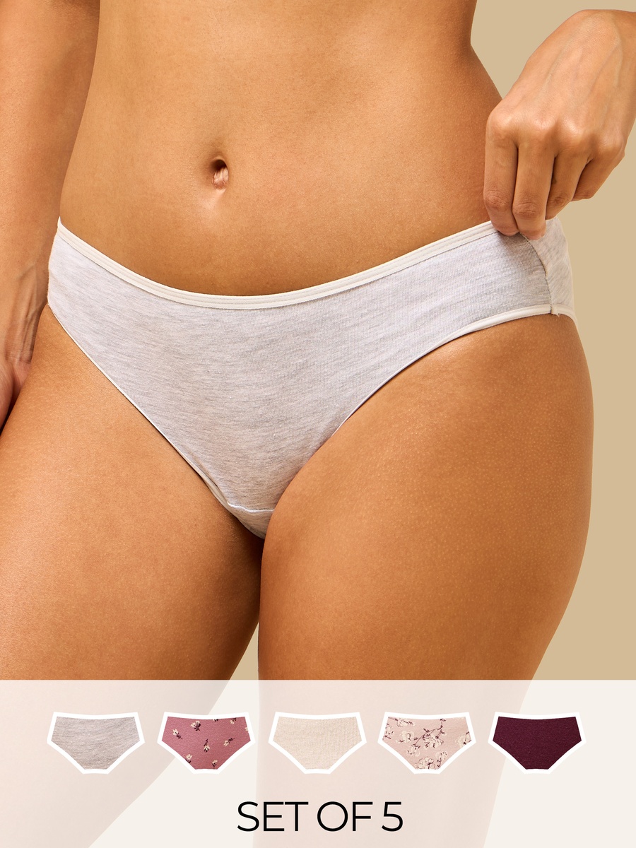 Pack of 5 - Assorted Bikini Briefs