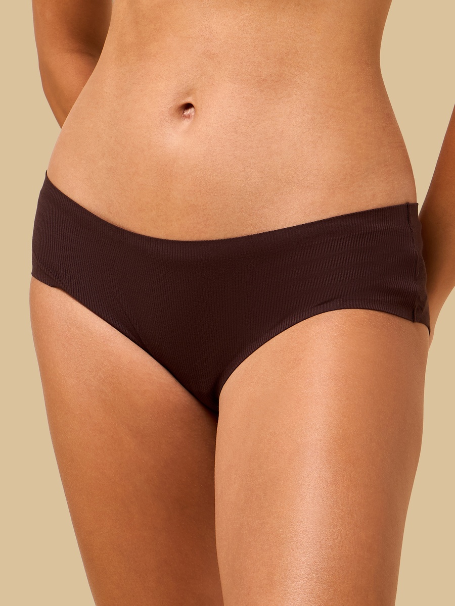 Pack of 3 - Ribbed Hipster Briefs